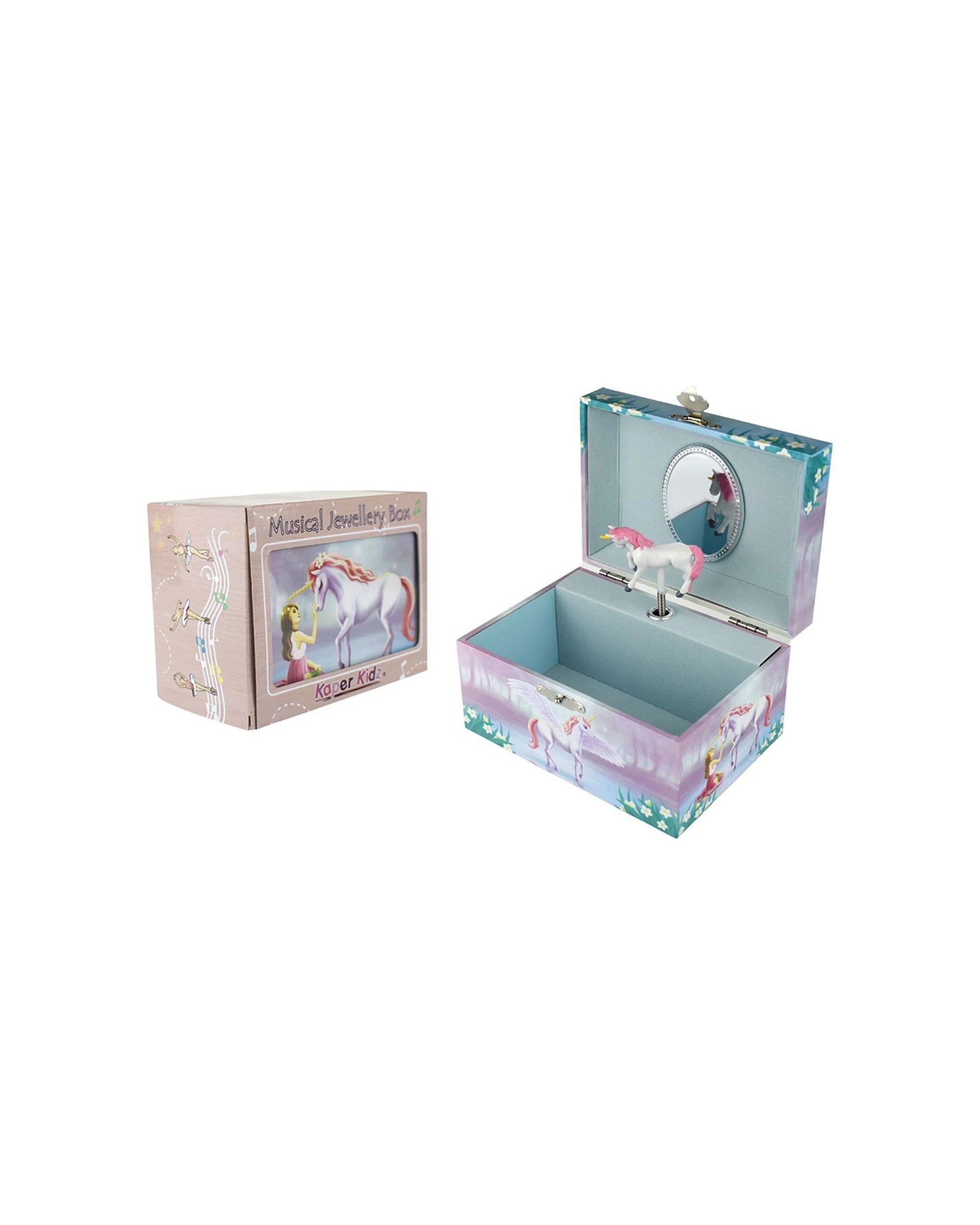 2 Kaper Kidz Sugar Plum Unicorn Keepsake Music Box 15cm - Multi, 2 of 7