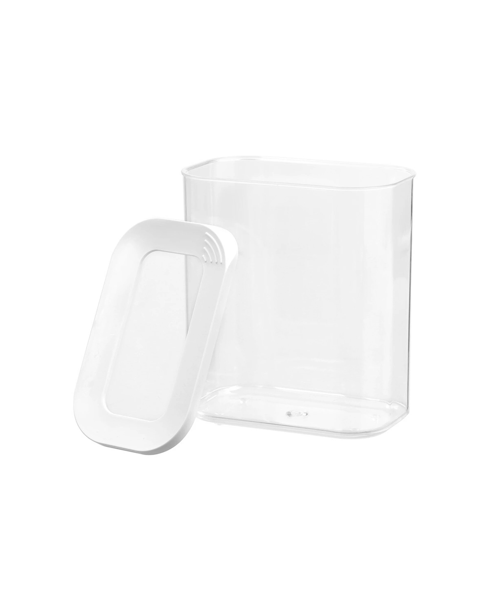 6 Lemon & Lime 8PK 1.5L Fresh Seal Canister Food Storage Set - White, 6 of 6