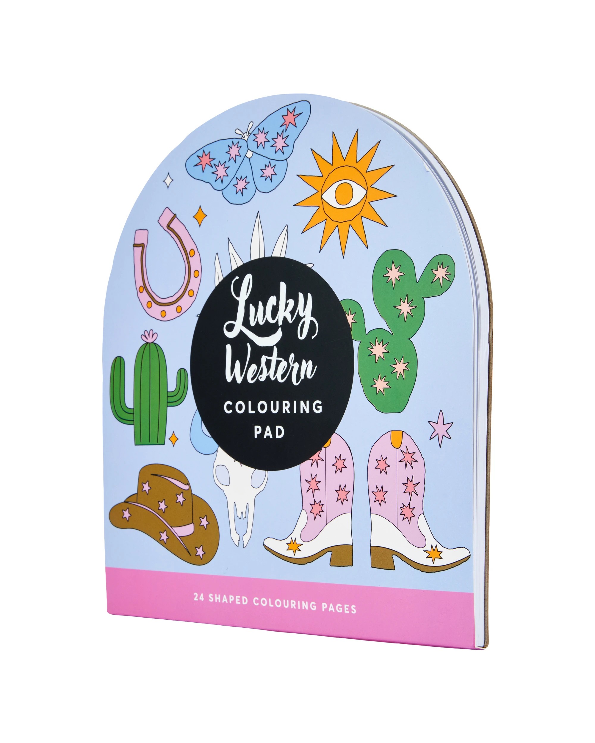 3 Colouring Pad - Lucky Western, 3 of 4