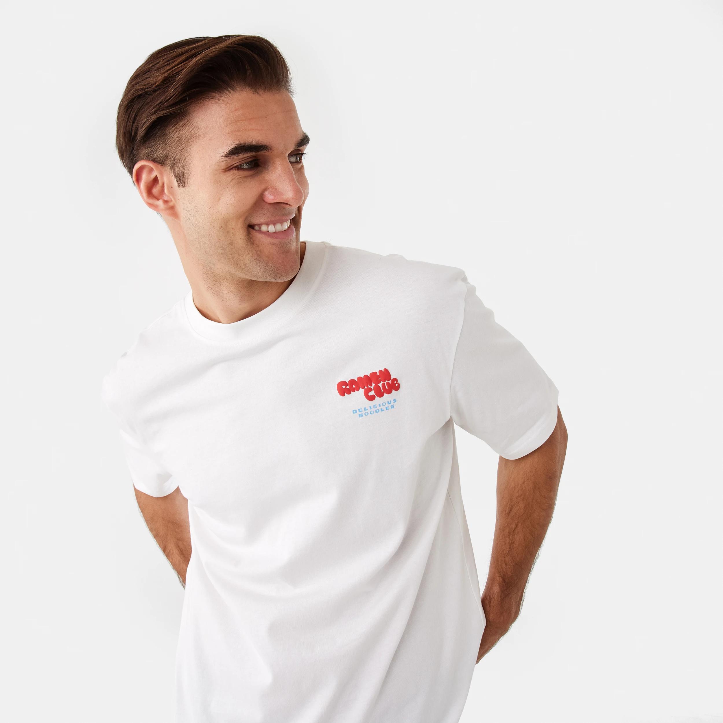 5 Oversized Graphic T-shirt Whte Ramen, 5 of 7