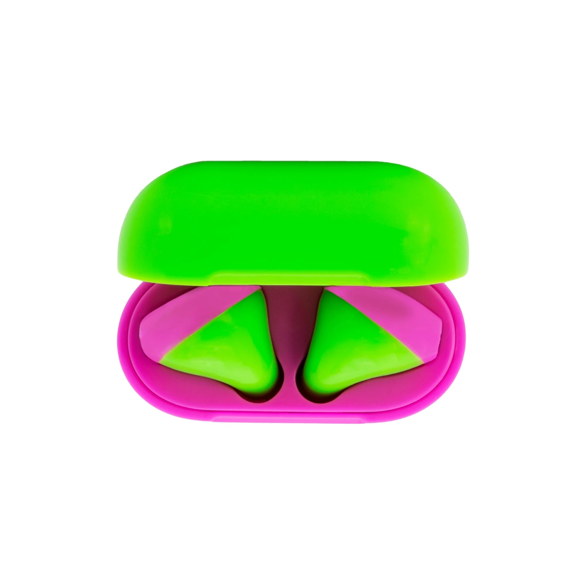 3 Moki MokiPods Mini TWS Earphones for Kids Volume Limited - Pink/Green - Multi, 3 of 4