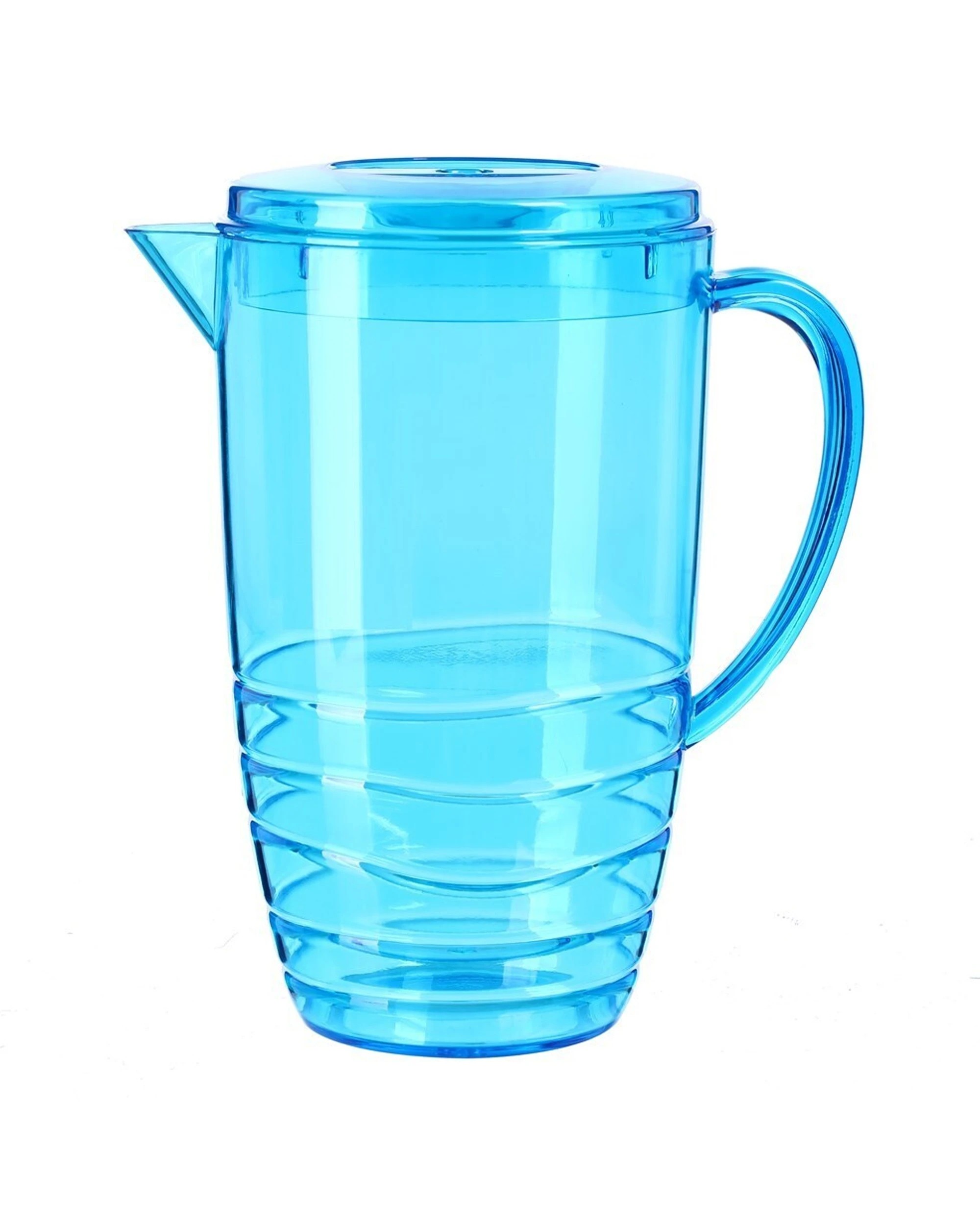4 Lemon & Lime 3PK Wave Deco Pitcher 2.5L - BPA Free Durable Material - Multi, 4 of 7