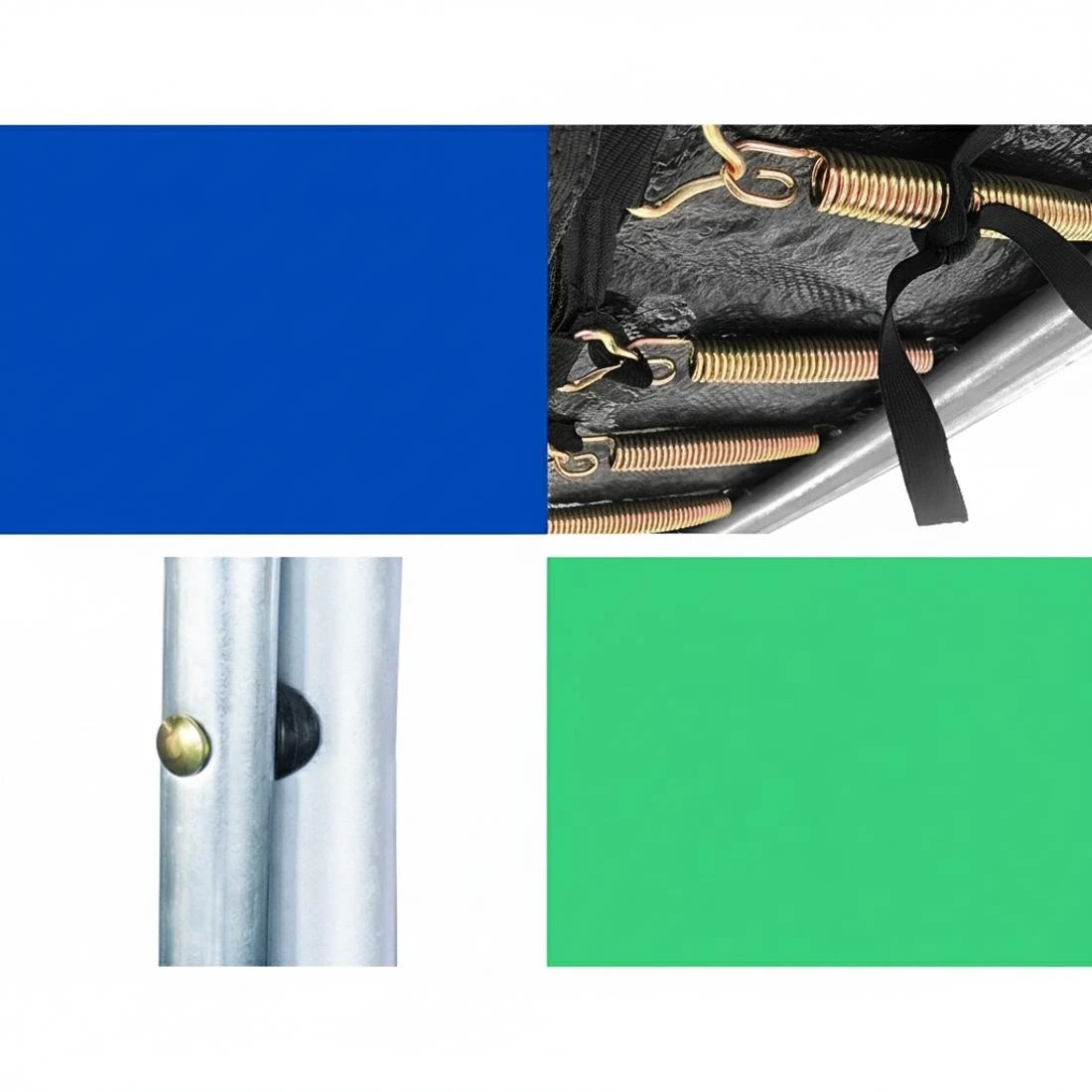 5 Everfit 16FT Trampoline for Kids w/ Ladder Enclosure Safety Net Rebounder - Multi, 5 of 8