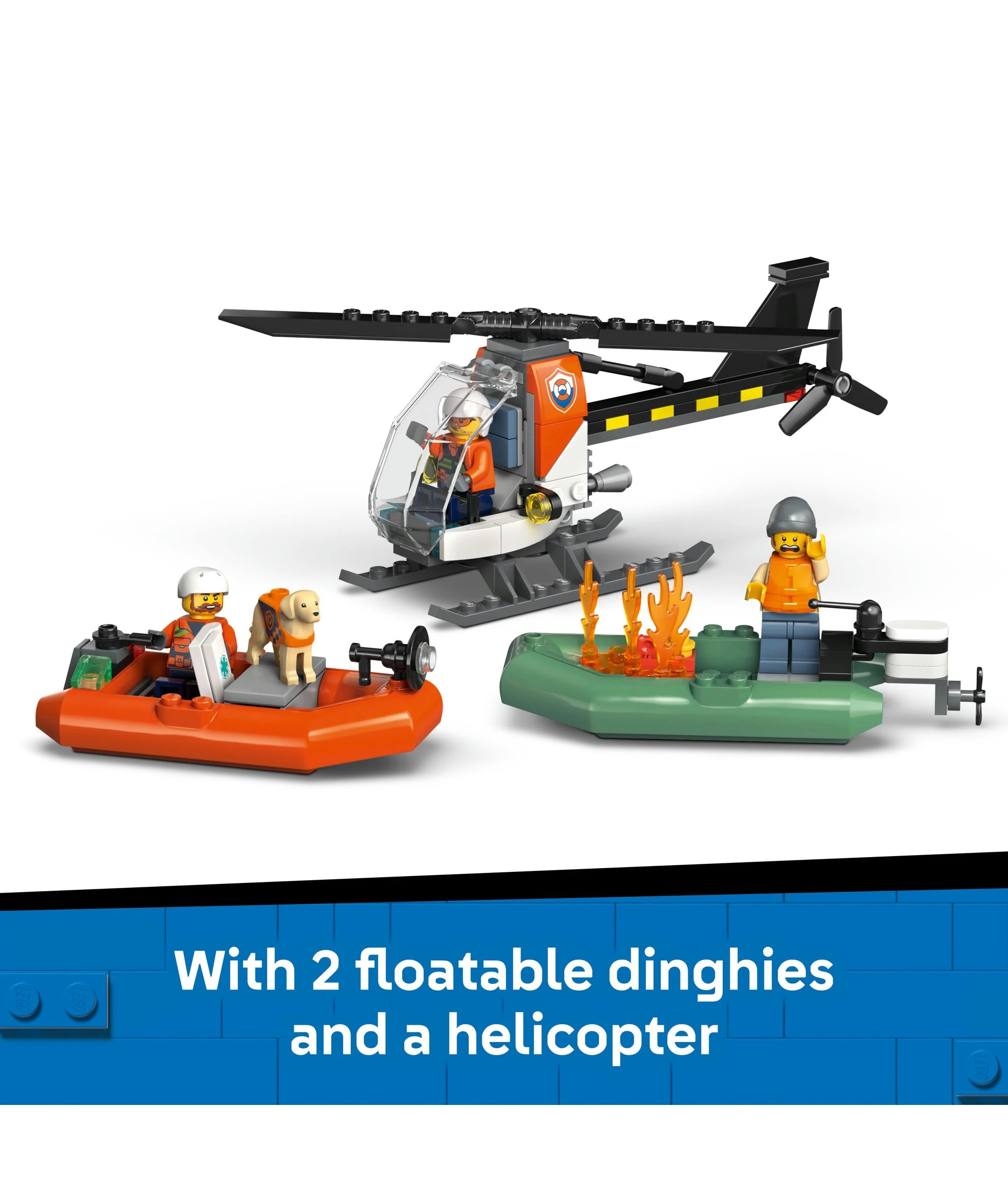 5 LEGO City Coast Guard Rescue Boat & Helicopter 60504, 5 of 10
