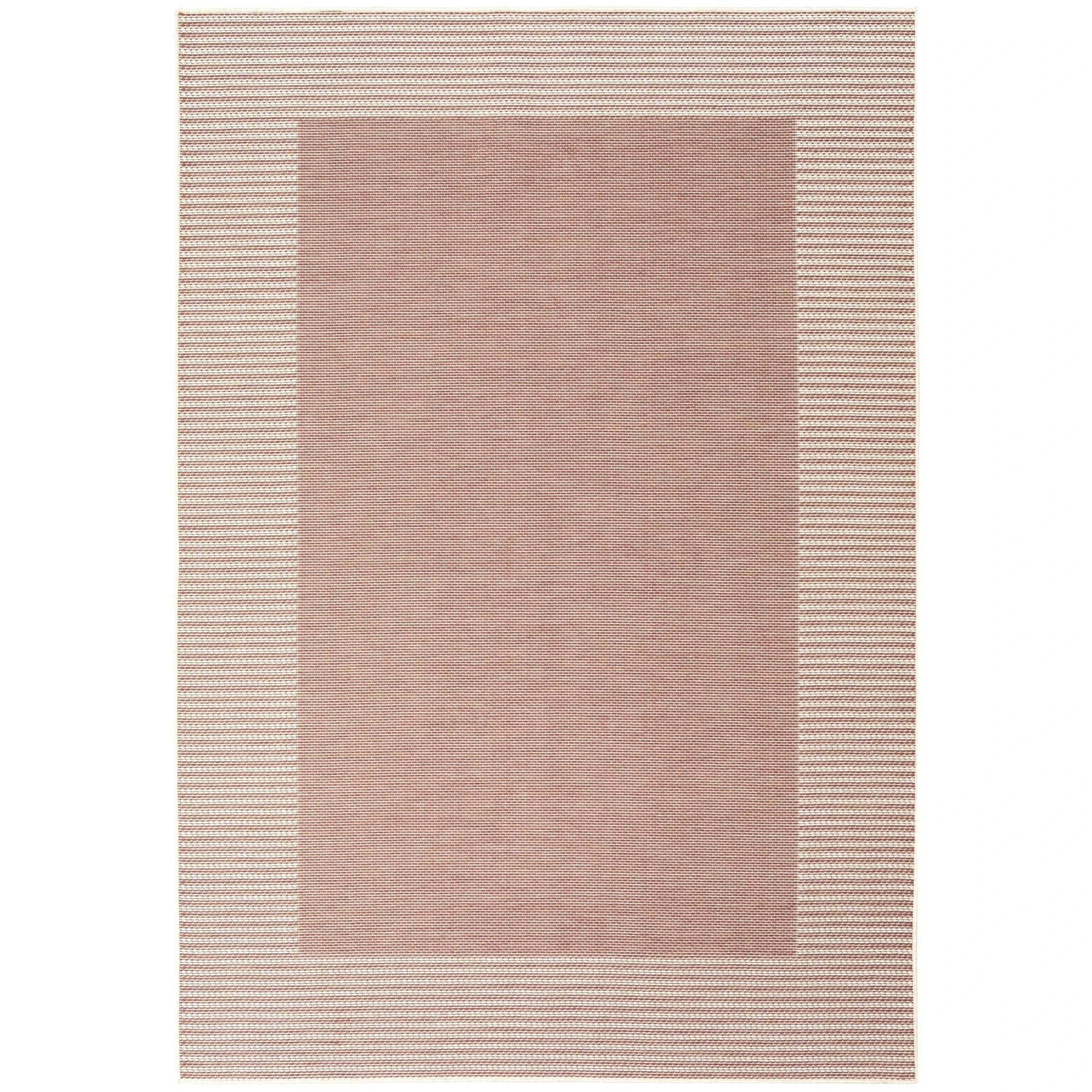 2 Common Ground Rugs Palmline Nero 380x280cm - Extra Large Pet Friendly Outdoor Floor Rug - Coral - Red, 2 of 8