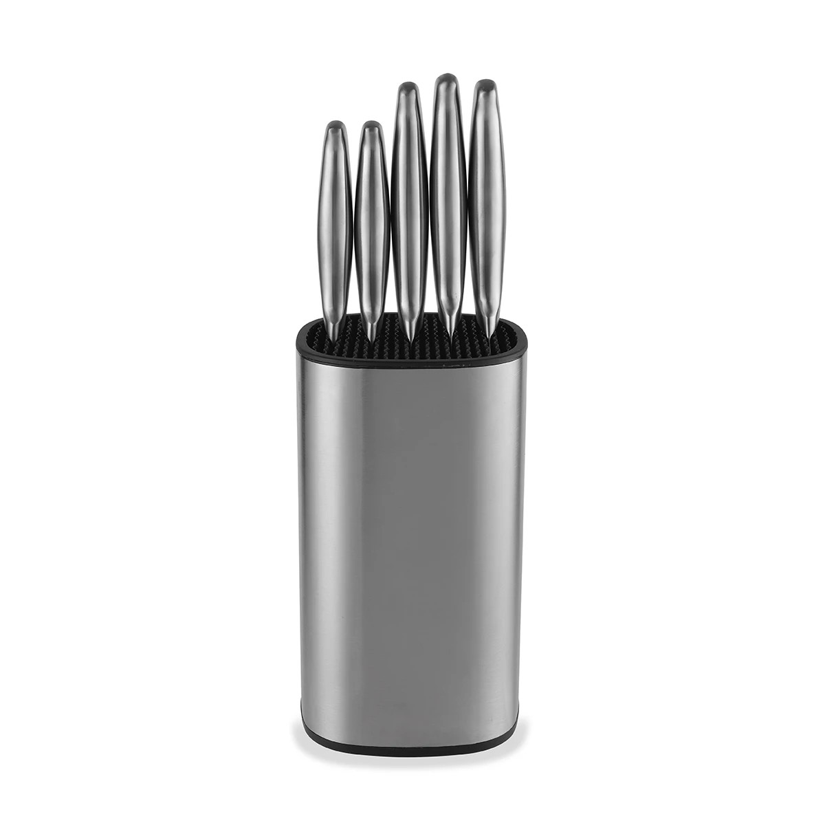 3 6 Piece Stainless Steel Knife Block Set, 3 of 6