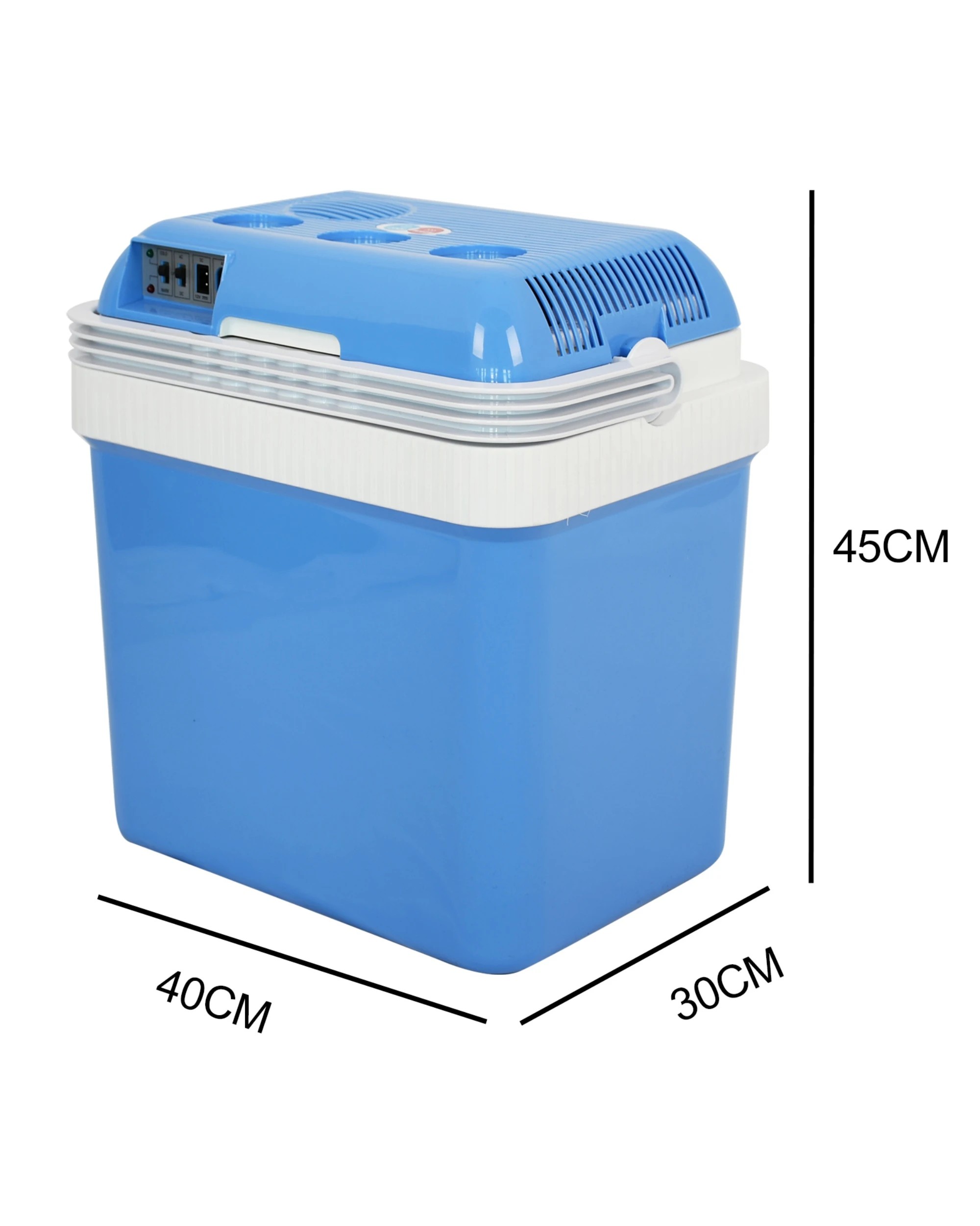 6 Advwin 24L Mini Fridge Car Refrigerator - Blue, 6 of 7