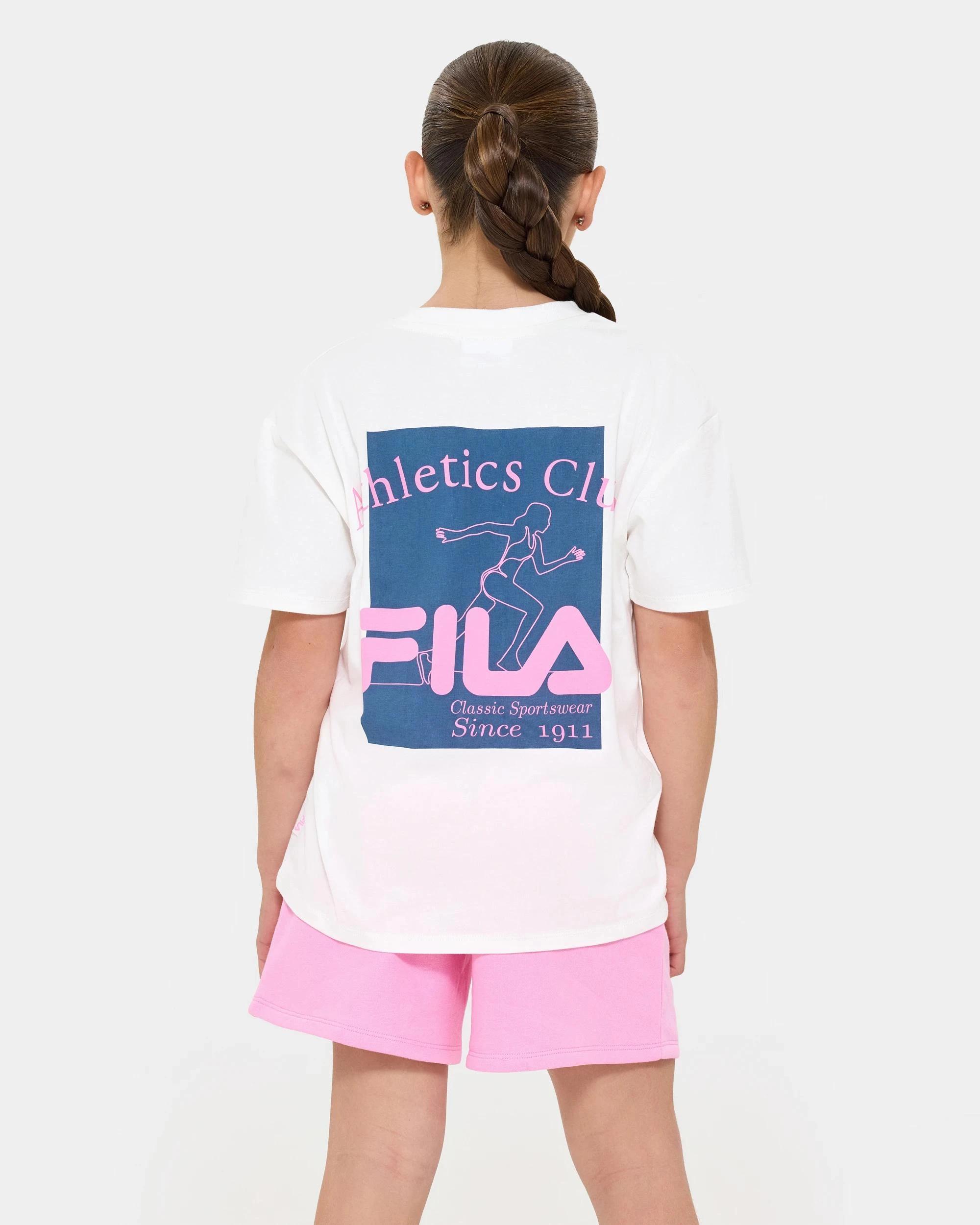3 Fila Oversized Harper Athletics Club T-shirt - Cream CREAM, 3 of 7