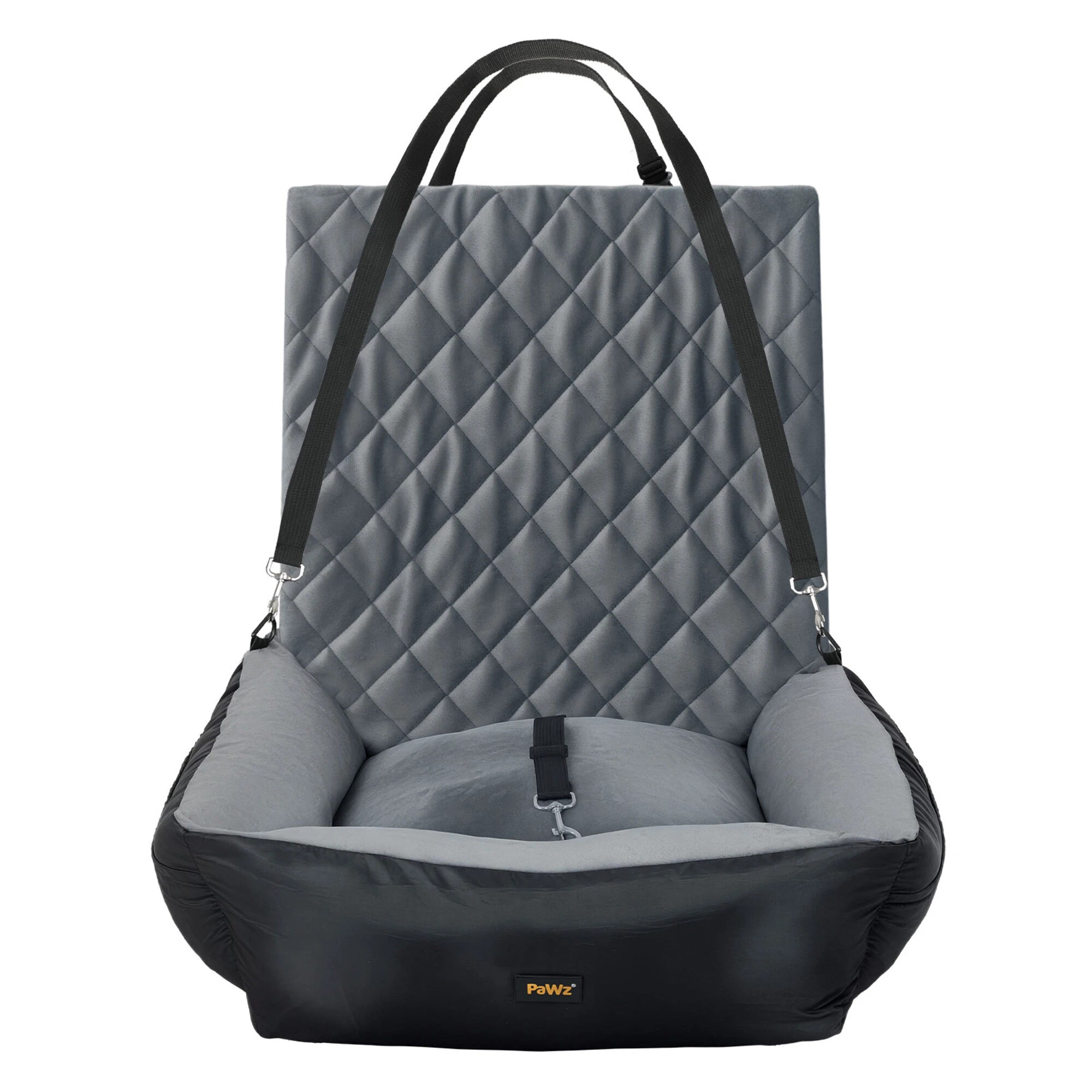 2 Pawz Dog Car Booster Seat For Small Dogs In Colour - Grey, 2 of 9