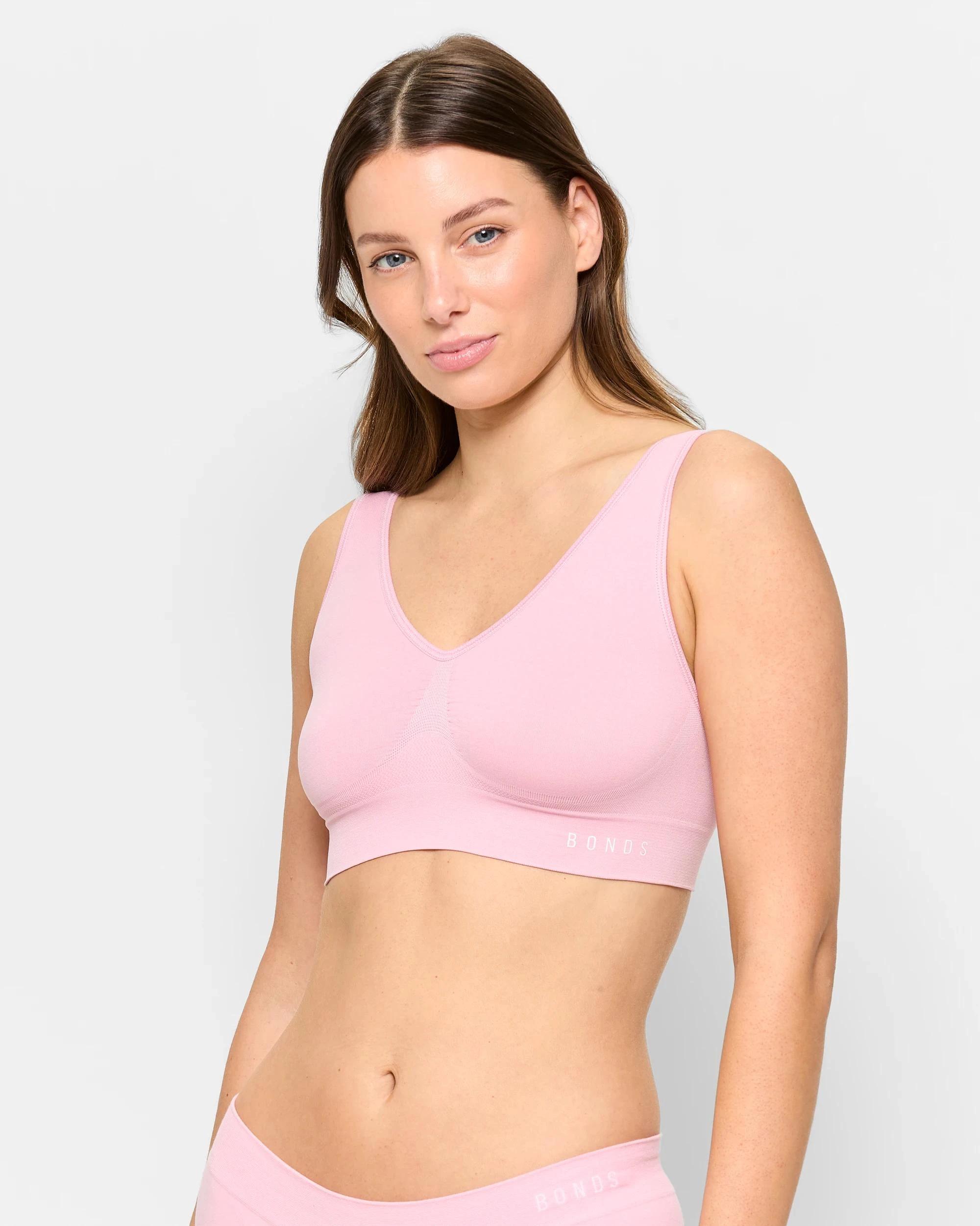 3 Bonds Seamless Comfy Crop Top FLOWER GIRL, 3 of 4