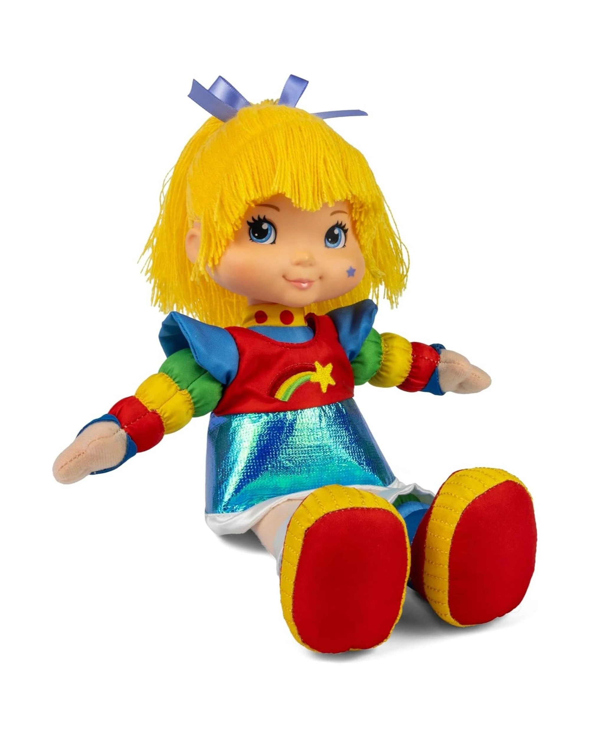 3 Rainbow Brite Rainbow Brite Threaded Hair 12 inch Plush Doll, 3 of 6