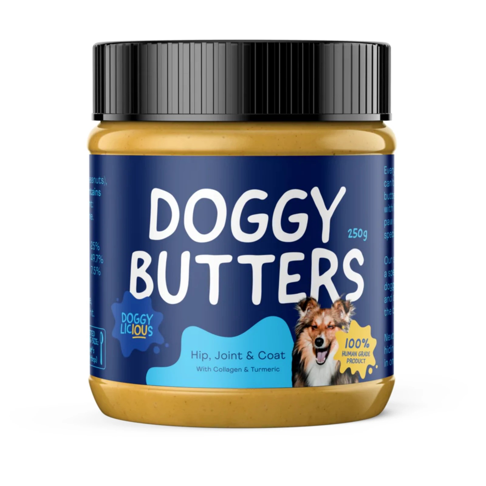 1 Doggy Butter Hip, Joint & Coat 250g, 1 of 2