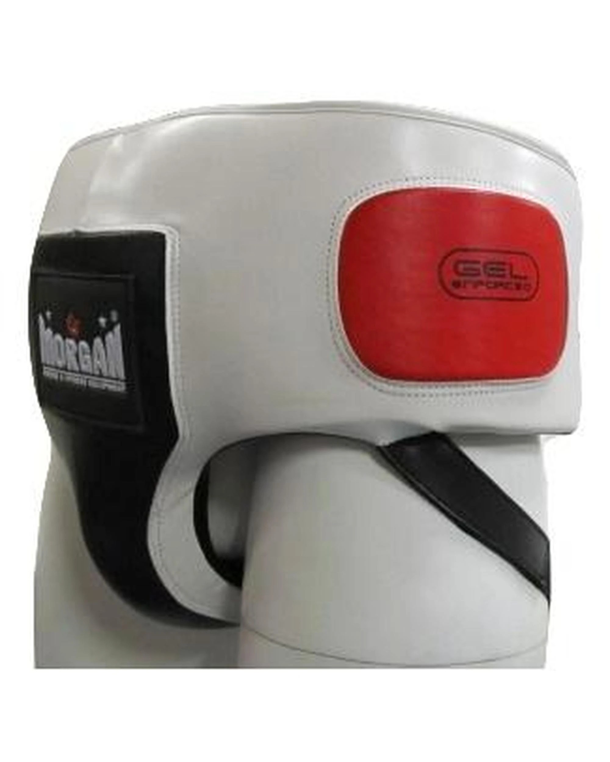 3 Morgan V2 Professional Leather Gel Abdo Guard Large, 3 of 3