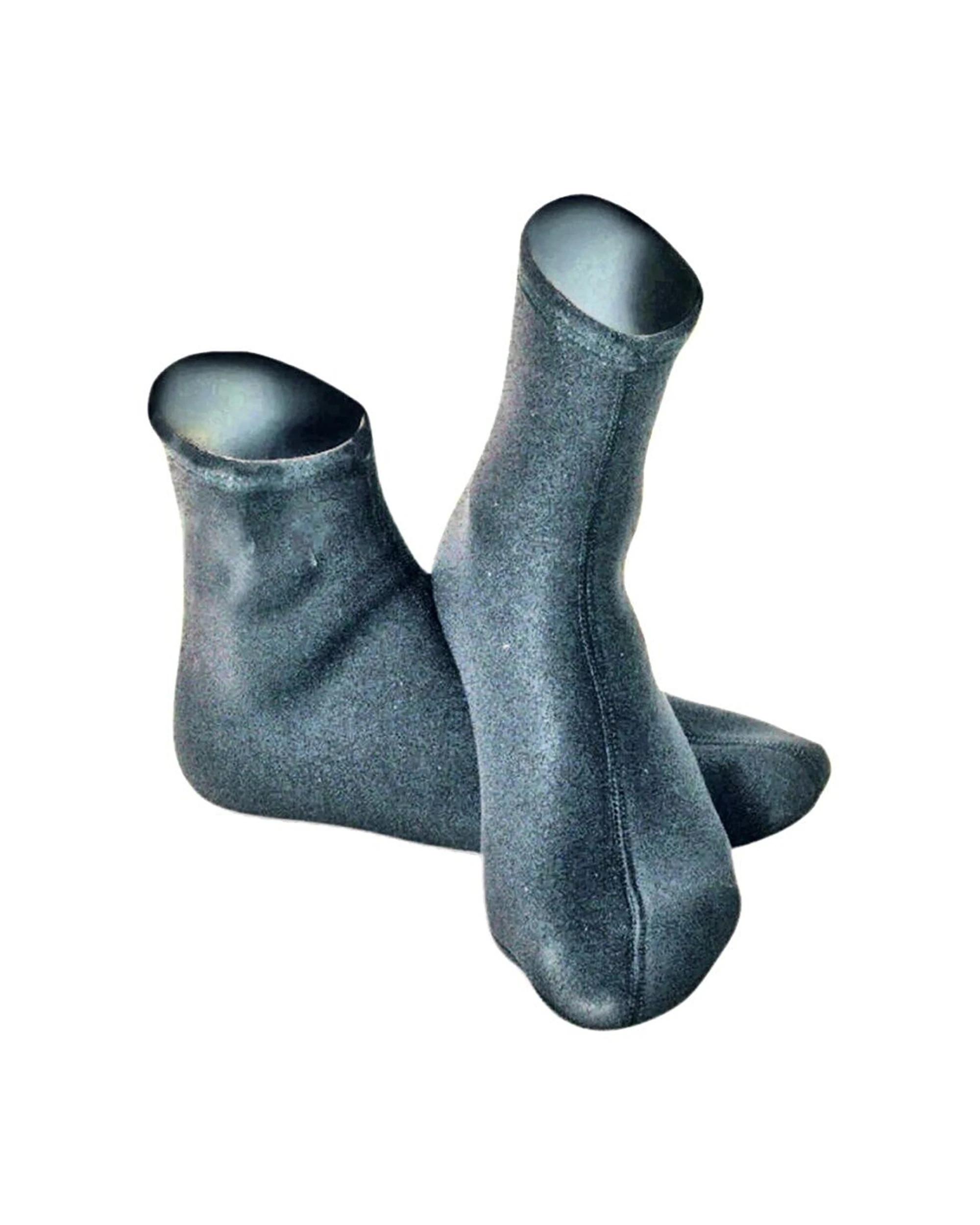 1 Adrenalin 3mm Neoprene Warmth Protecting Surfing Socks BLACK, 1 of 3