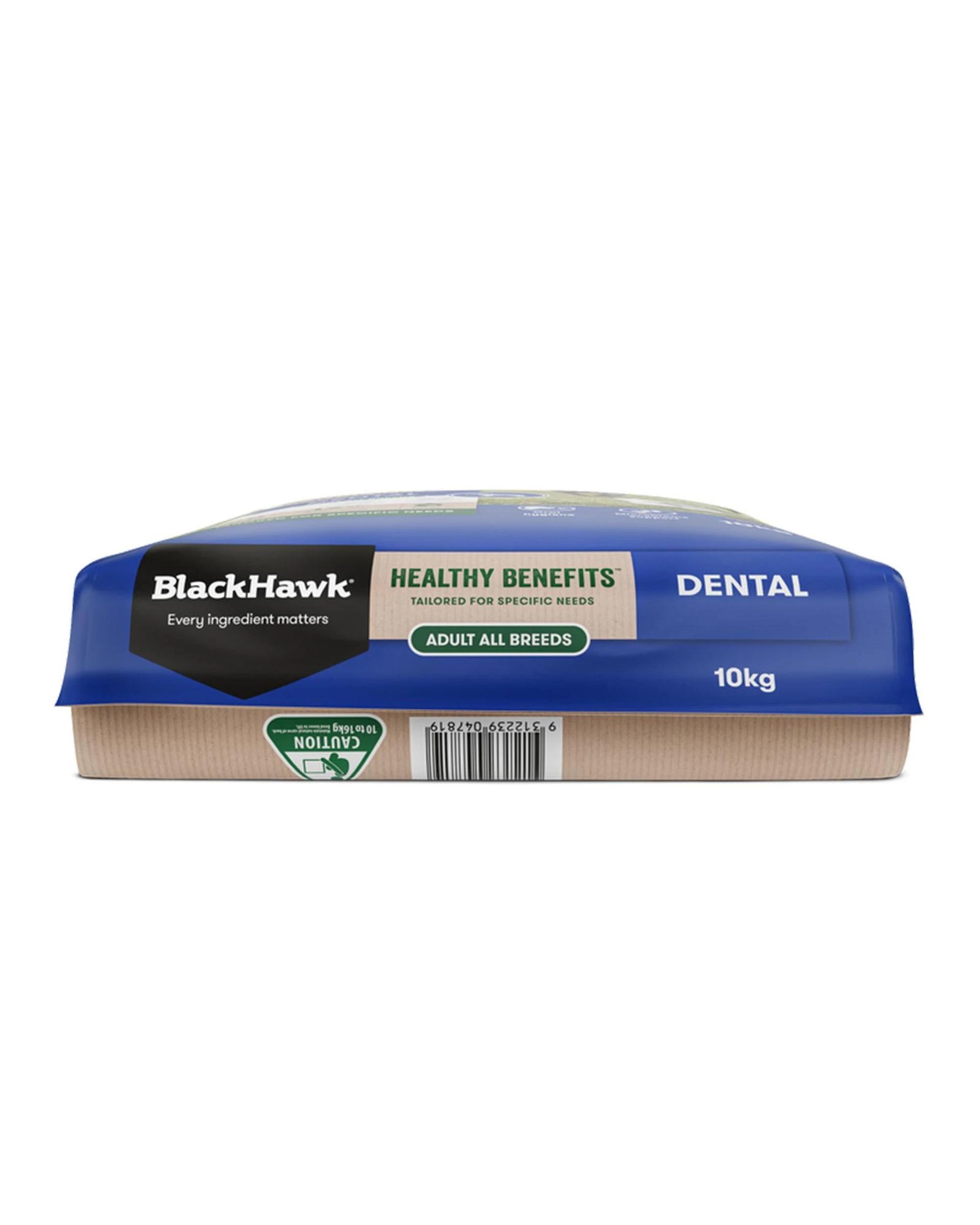 5 Black Hawk Adult All Breeds Healthy Benefits Dental Care Dry Dog Food 10kg, 5 of 10