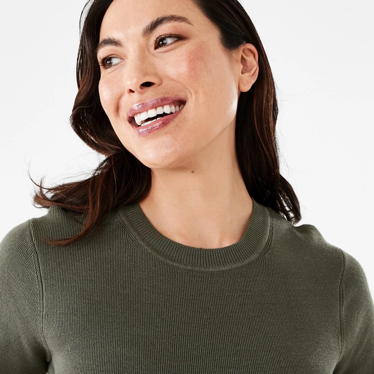 4 Short Sleeve True Knit Fitted T-shirt OLIVE LEAF, 4 of 5