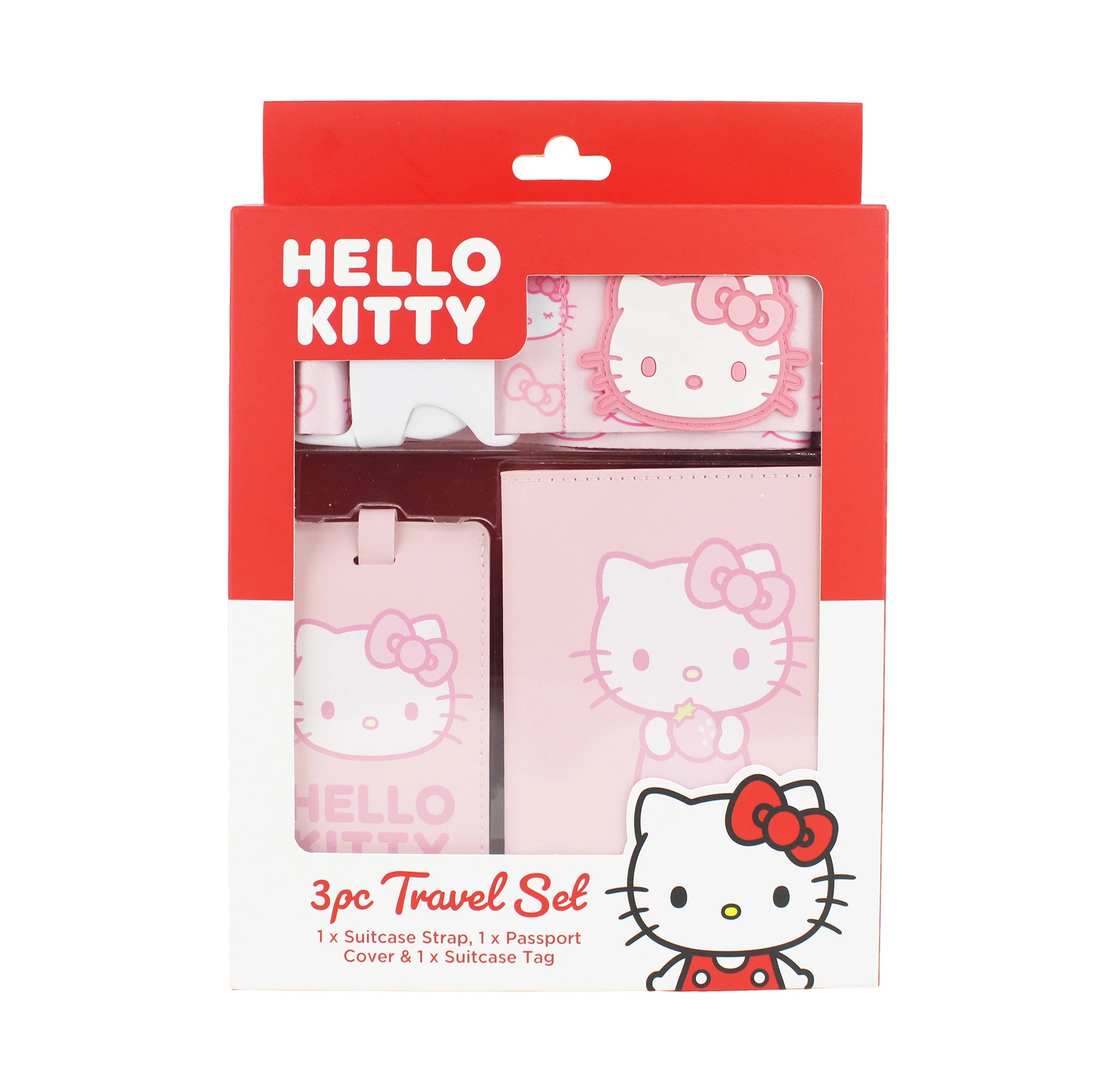 1 SANRIO 3 Piece Hello Kitty Travel Set - Multi, 1 of 5