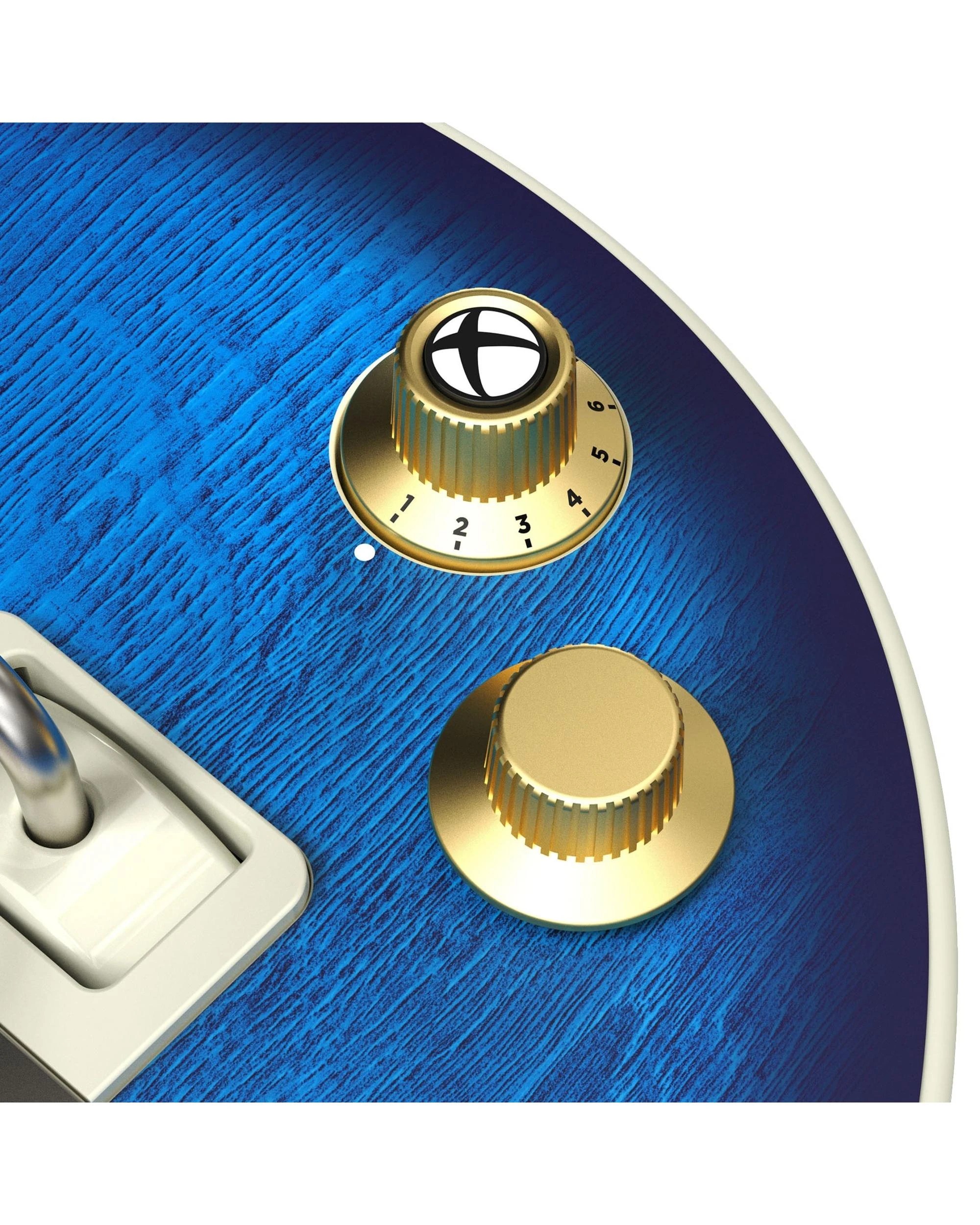 5 Gibson Les Paul Blueberry Burst Pro Edition Guitar Controller - Xbox - Blue, 5 of 9