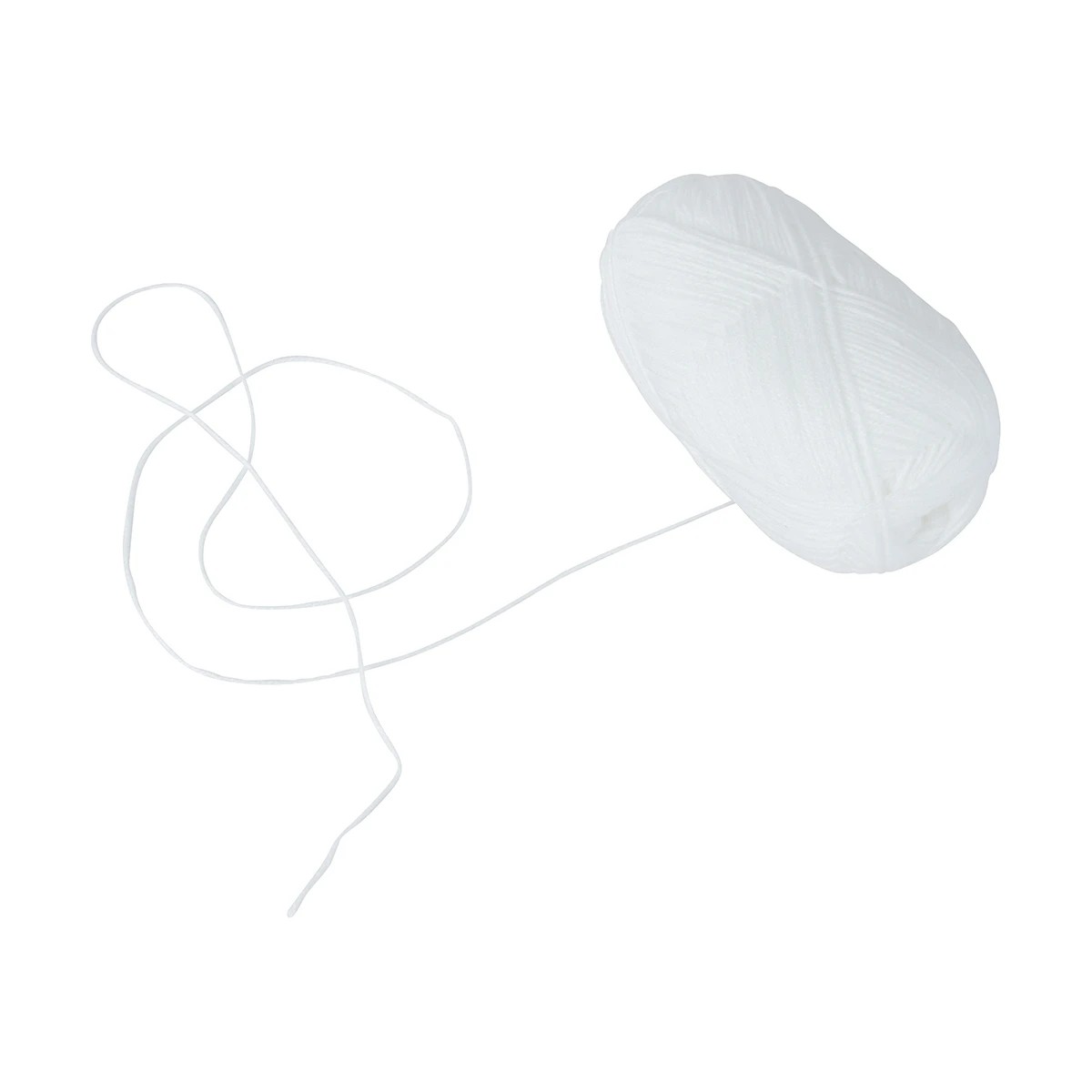 4 8 Ply Classic Acrylic Yarn - White, 4 of 6