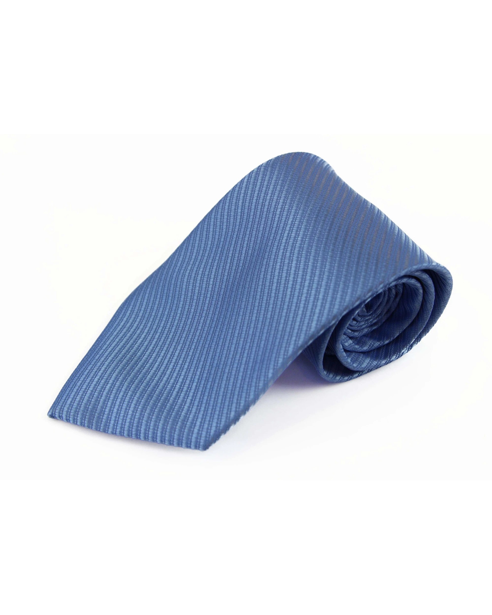 2 Zasel Mens Light Blue Striped 10cm Classic Neck Tie, 2 of 2