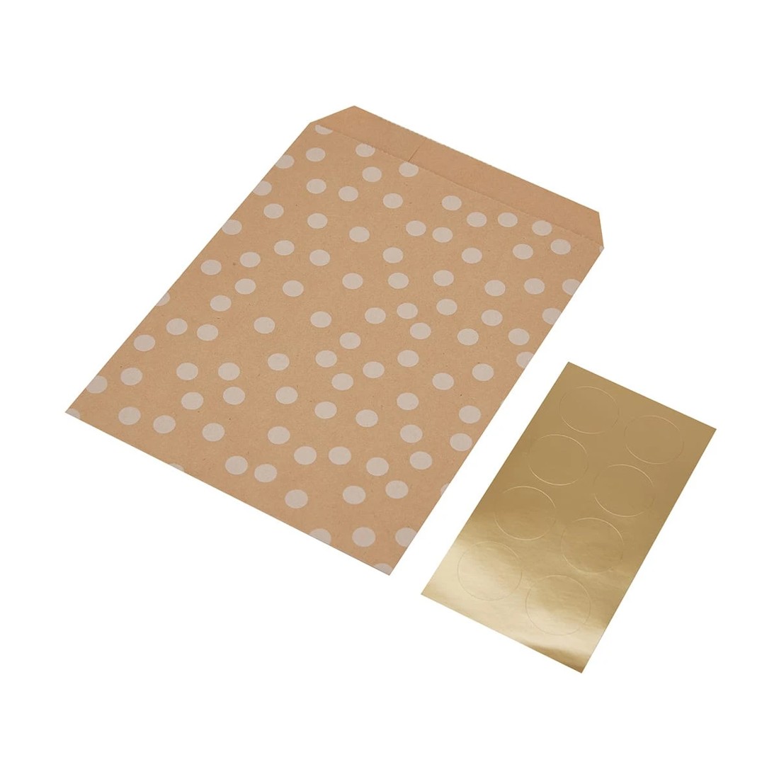 1 8 Pack Polka Dot Loot Bags, 1 of 8