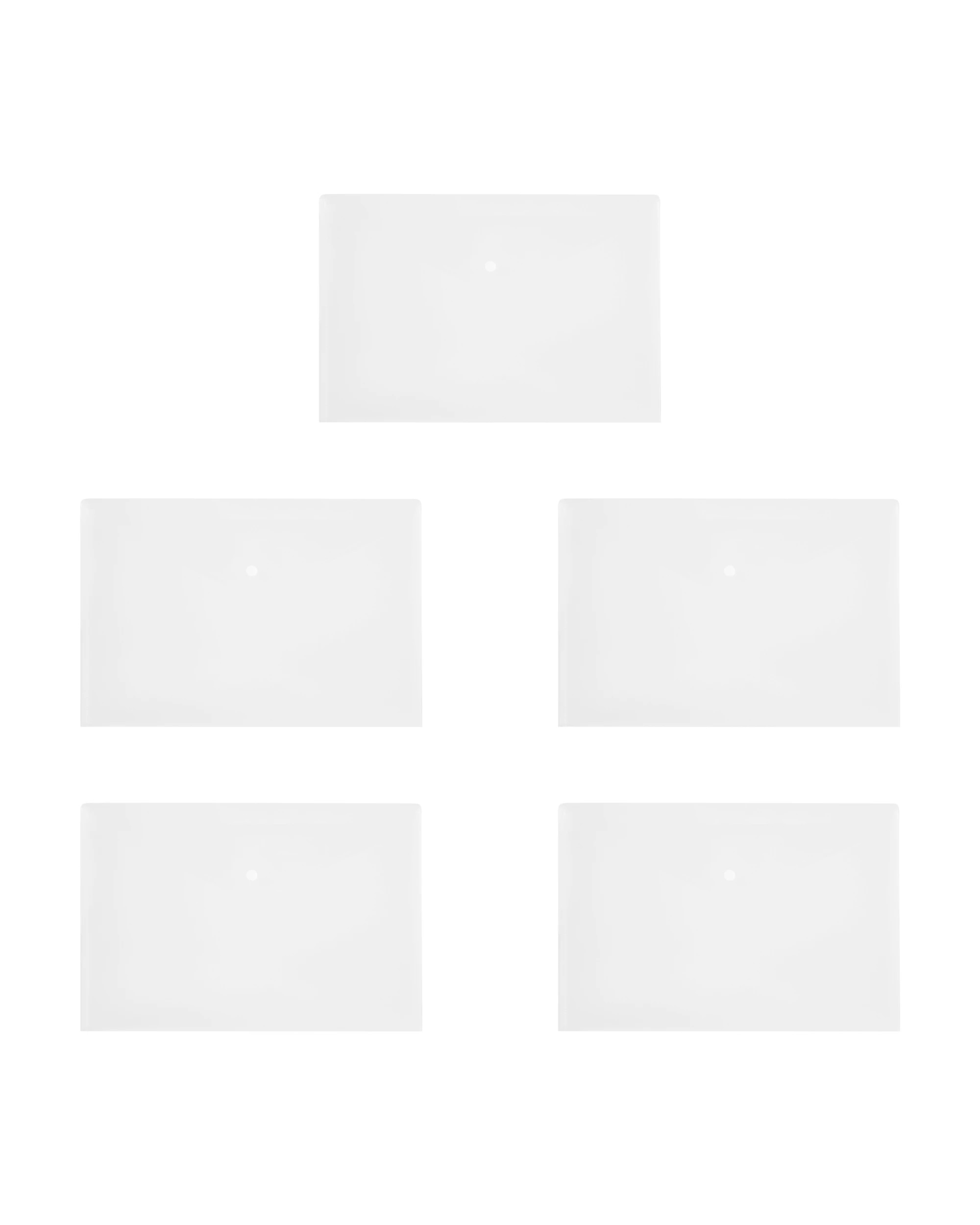 1 5 Pack Foolscap Document Wallet, 1 of 7