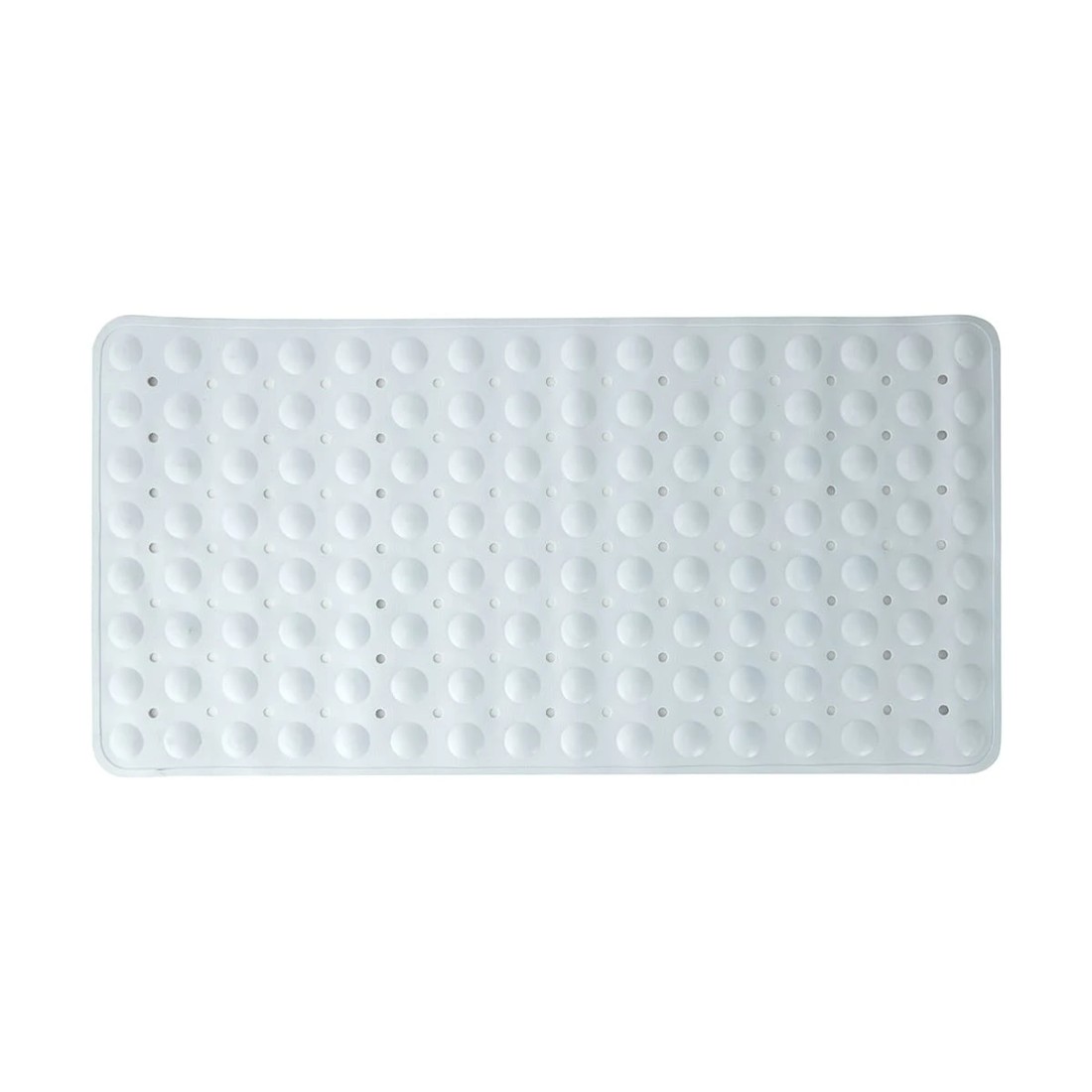 1 Suction Bath Mat - White, 1 of 5
