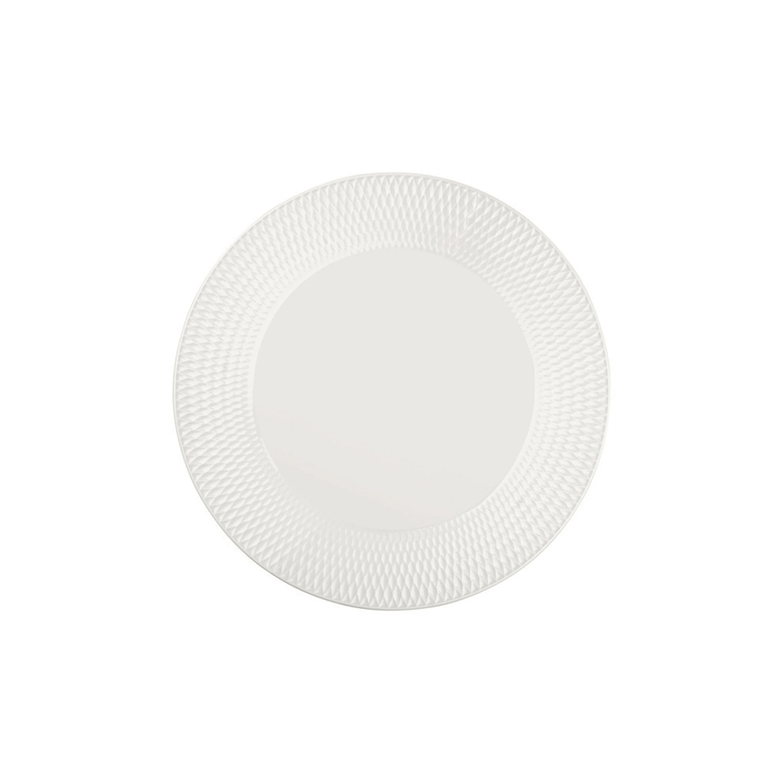 1 Maxwell & Williams Diamonds Footed Porcelain Cake Stand 25cm Display
 - White, 1 of 3