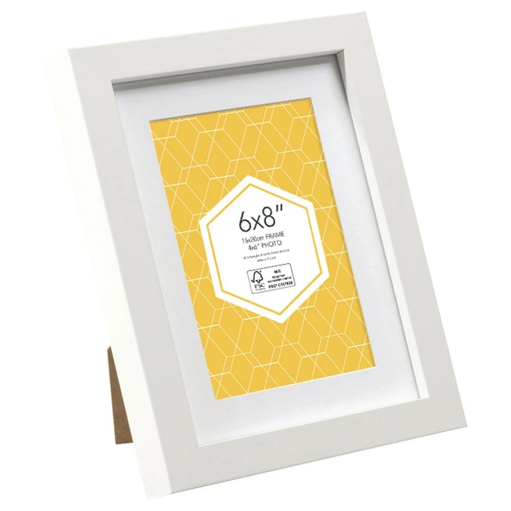 5 Promenade 6x8" Frame White, 5 of 5