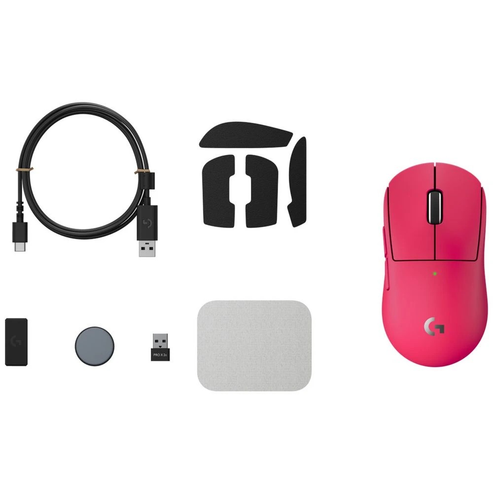 8 Logitech G Pro X SUPERLIGHT 2C Gaming Mouse Magenta, 8 of 8