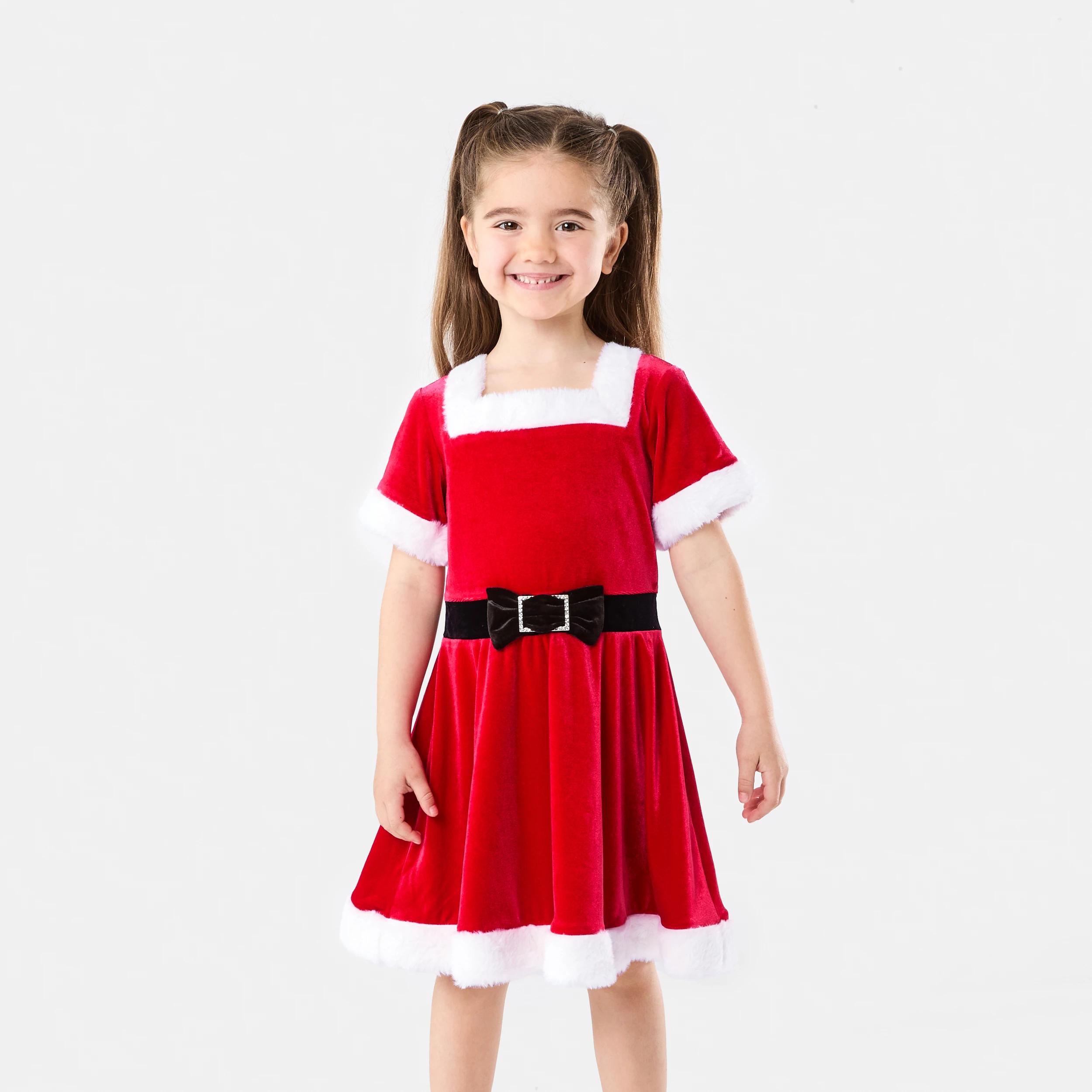 1 Christmas Santa Dress Strawberry, 1 of 8
