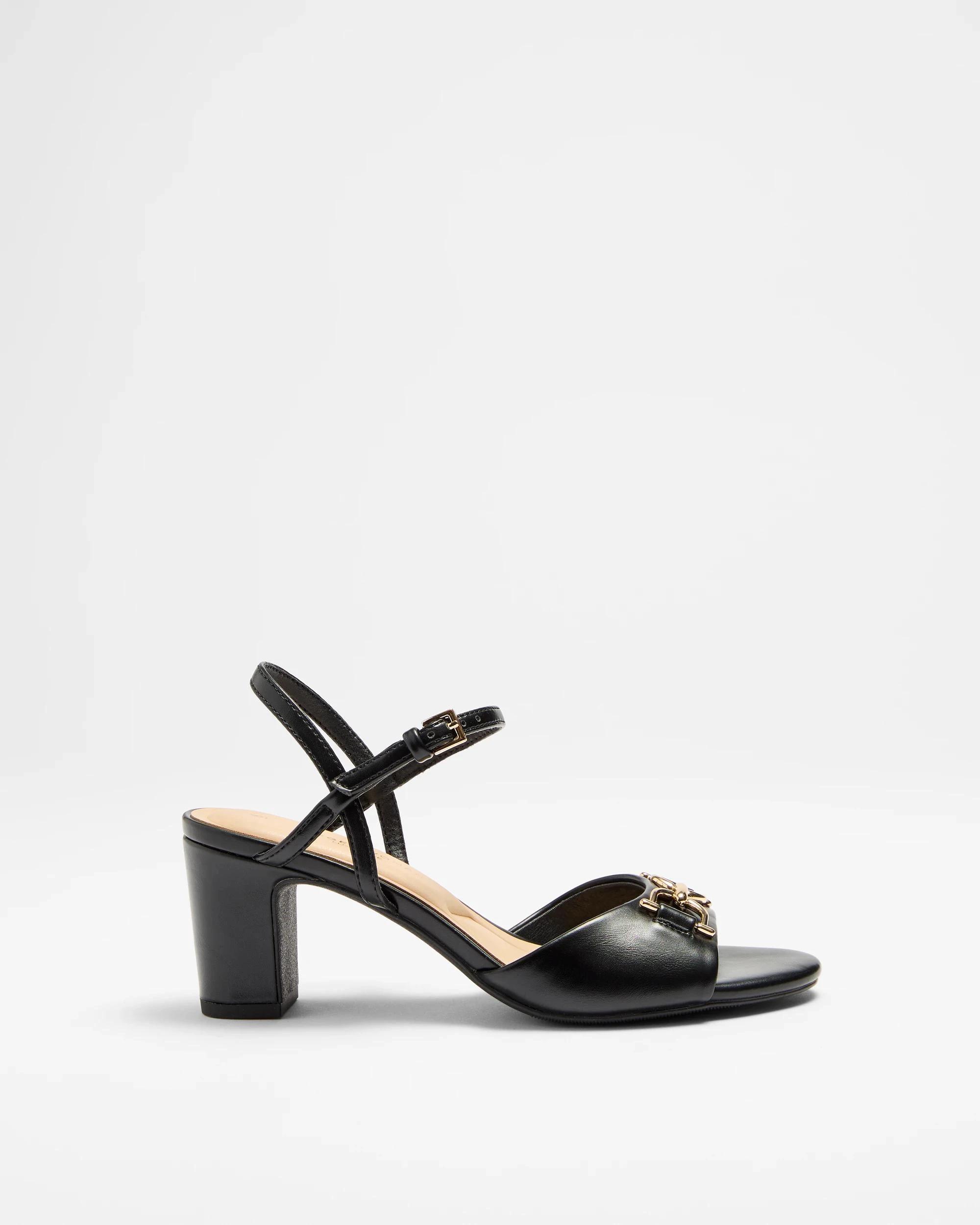 1 Target Woman Womens Saddle Heel - Gabbie BLACK, 1 of 3