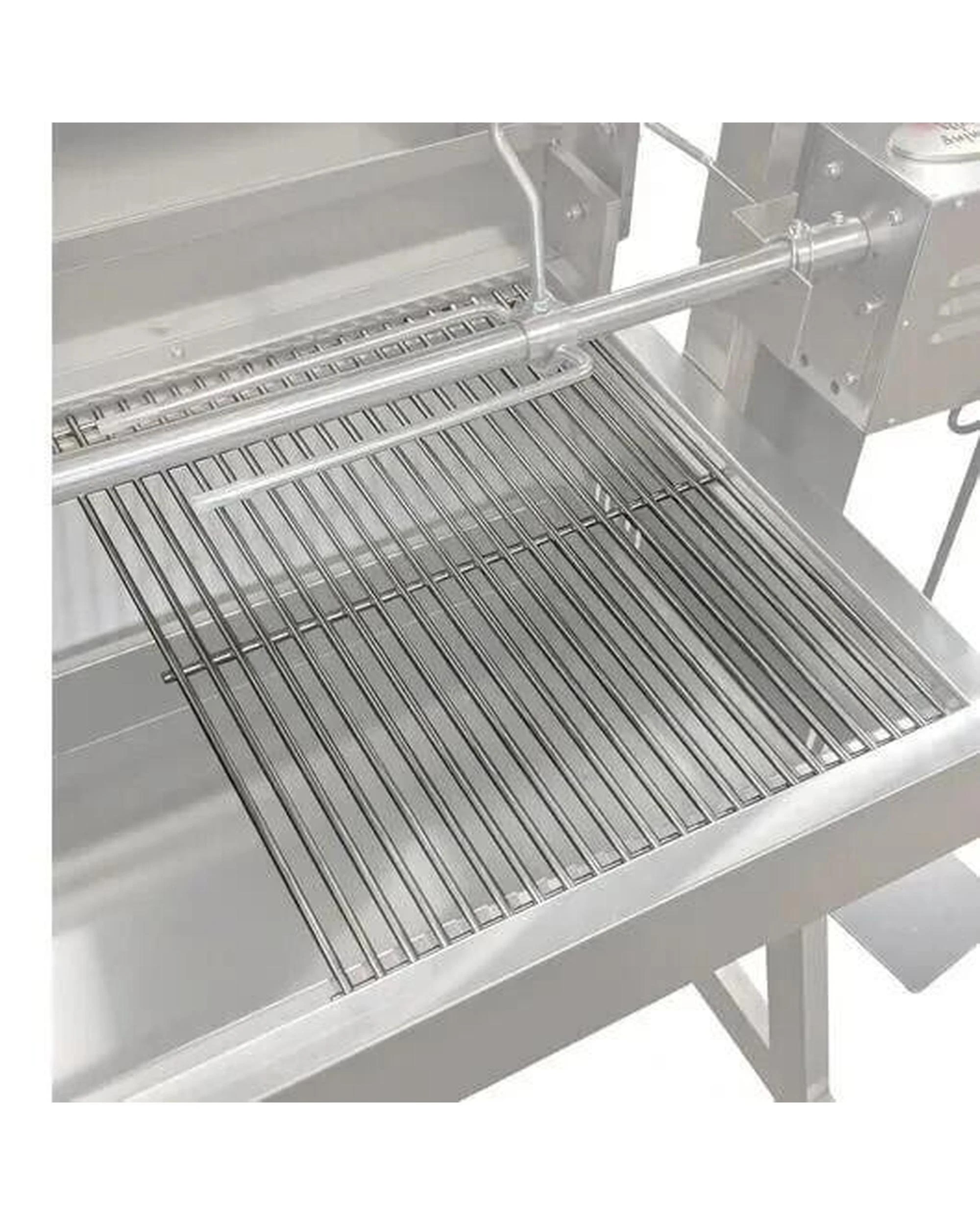 2 Flaming Coals BBQ Grill - Heavy Duty Stainless Steel 400mm x 480mm, 2 of 10