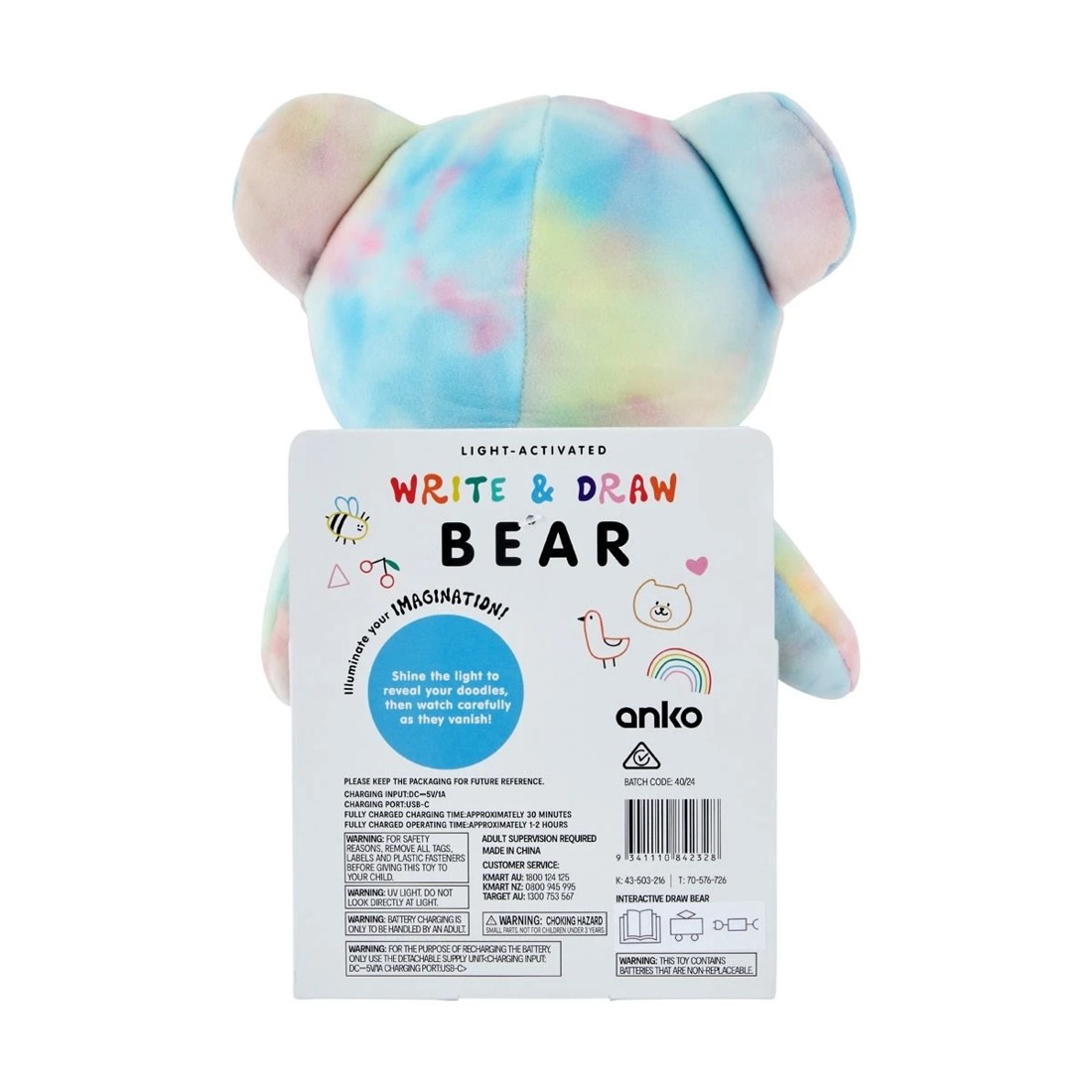 10 Light Activated Write and Draw Bear, 10 of 10