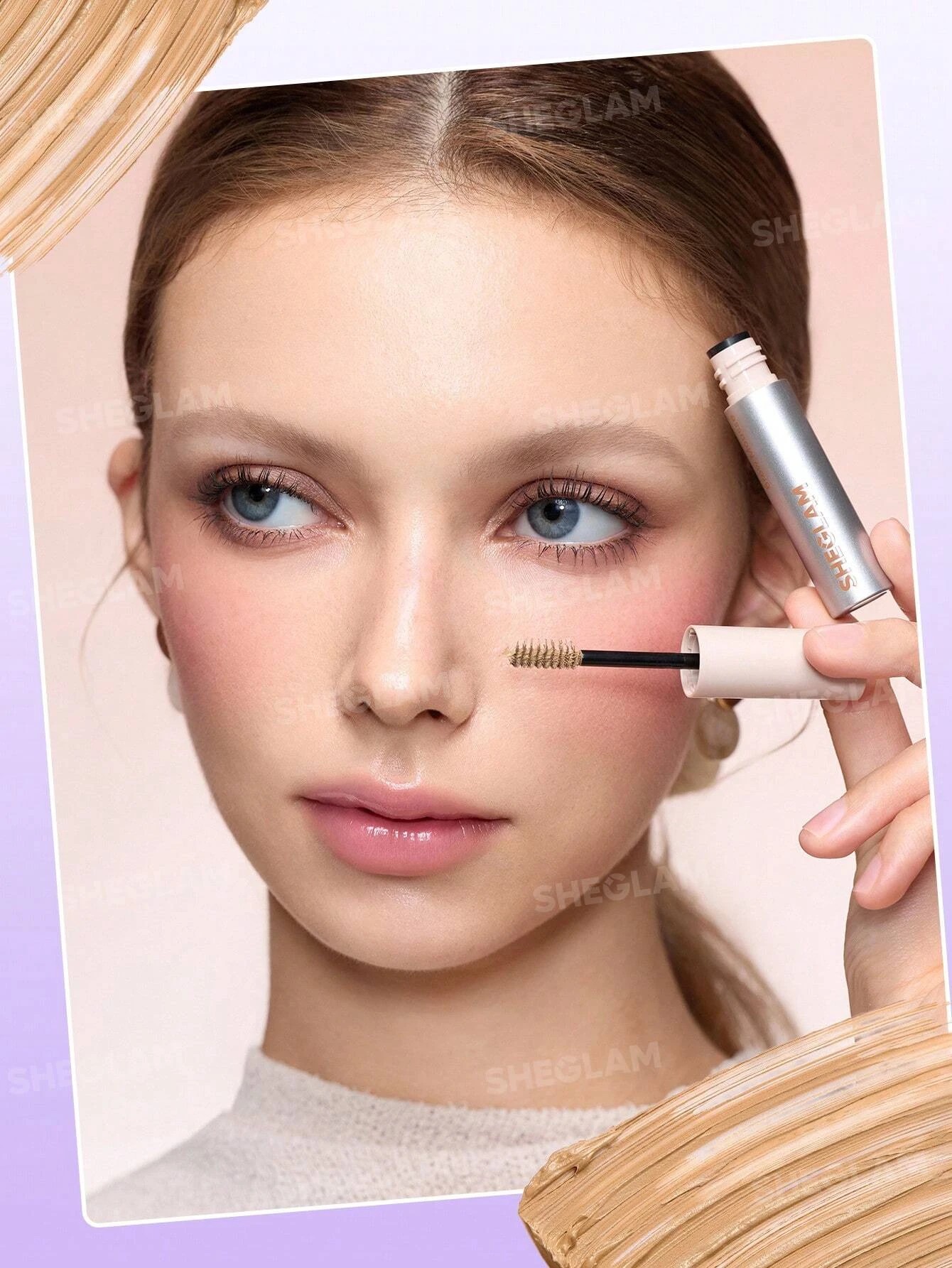 2 SHEGLAM Airy Tinted Volumizing Brow Mousse - Beige, 2 of 5