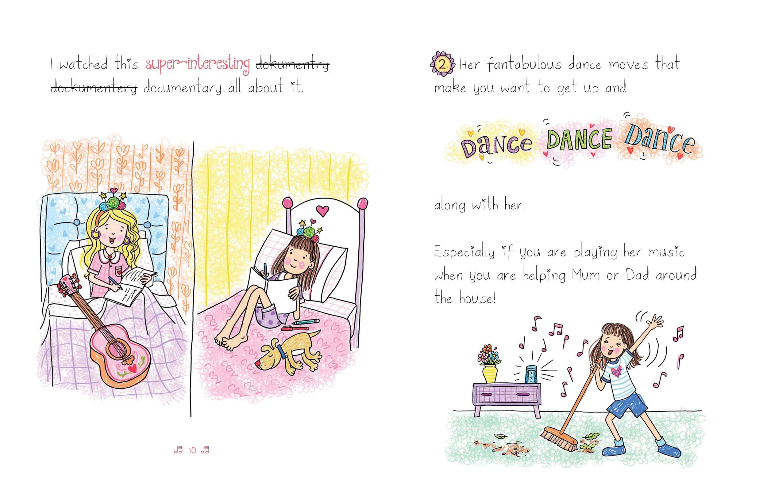 5 Ella Diaries Super Special: Popstar Power by Meredith Costain - Book, 5 of 6