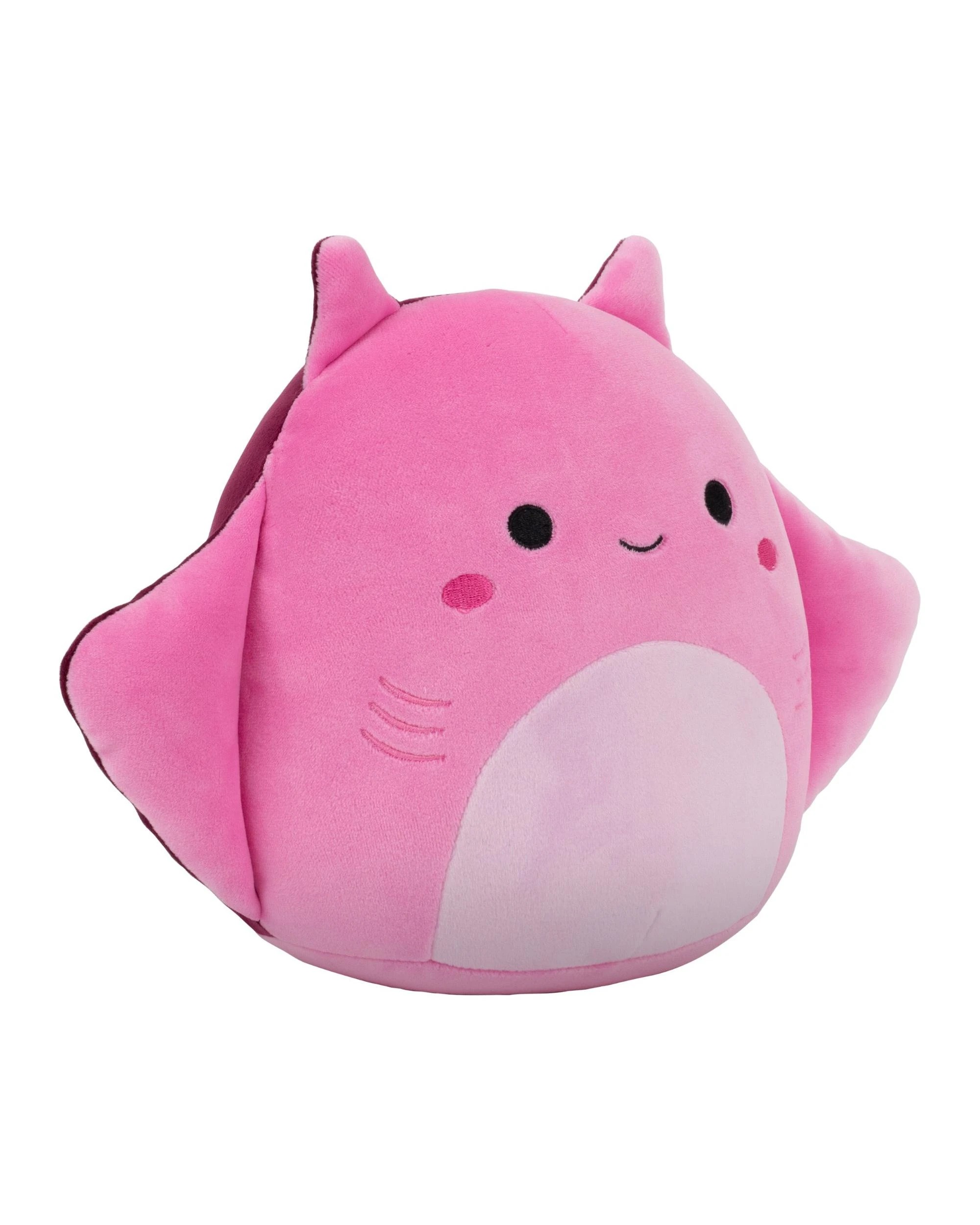 4 Squishmallows Ambika the Pink Manta Ray 7.5 inch Plush, 4 of 6