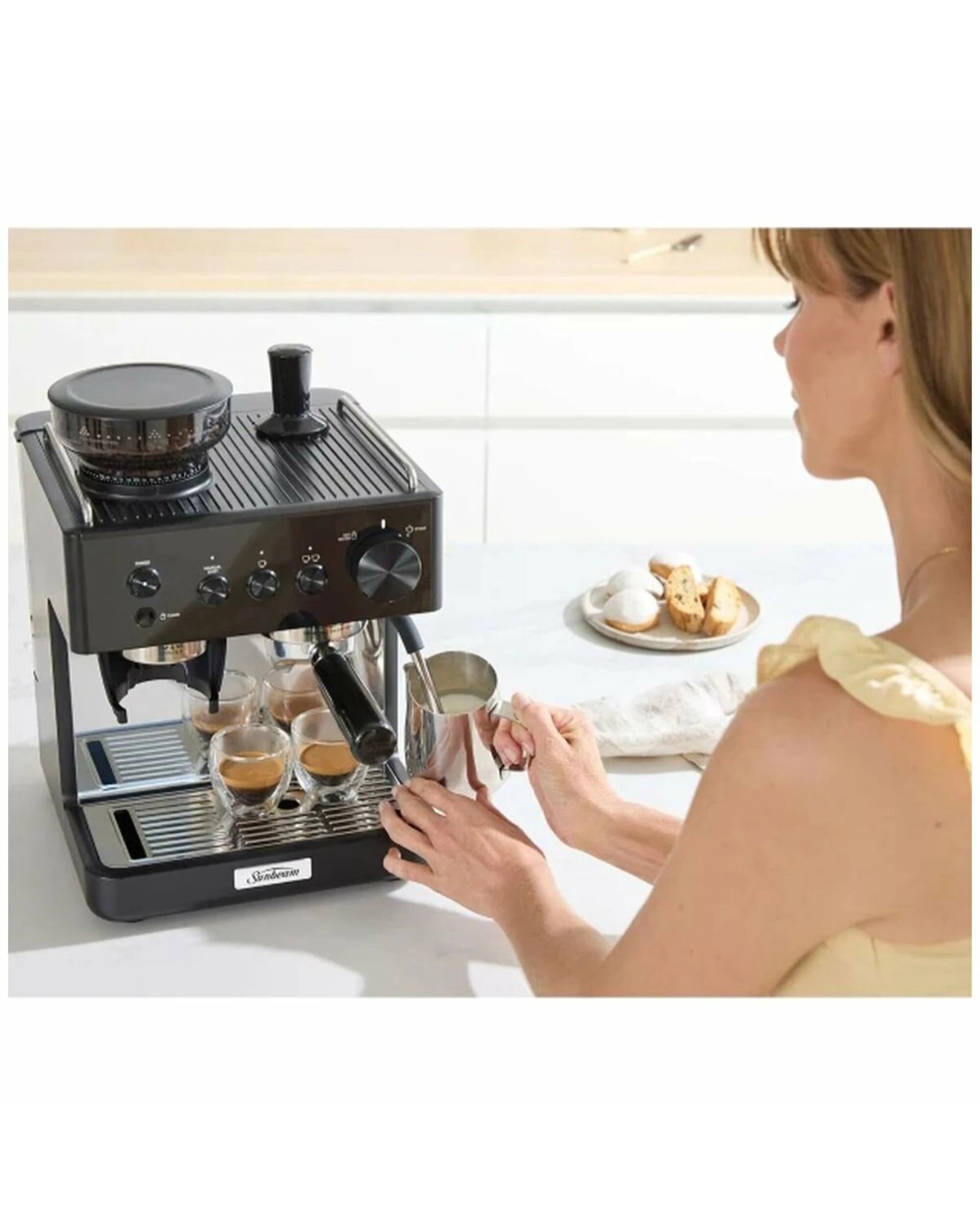 10 Sunbeam Origins Classic Espresso Machine EMM5500BK, 10 of 10