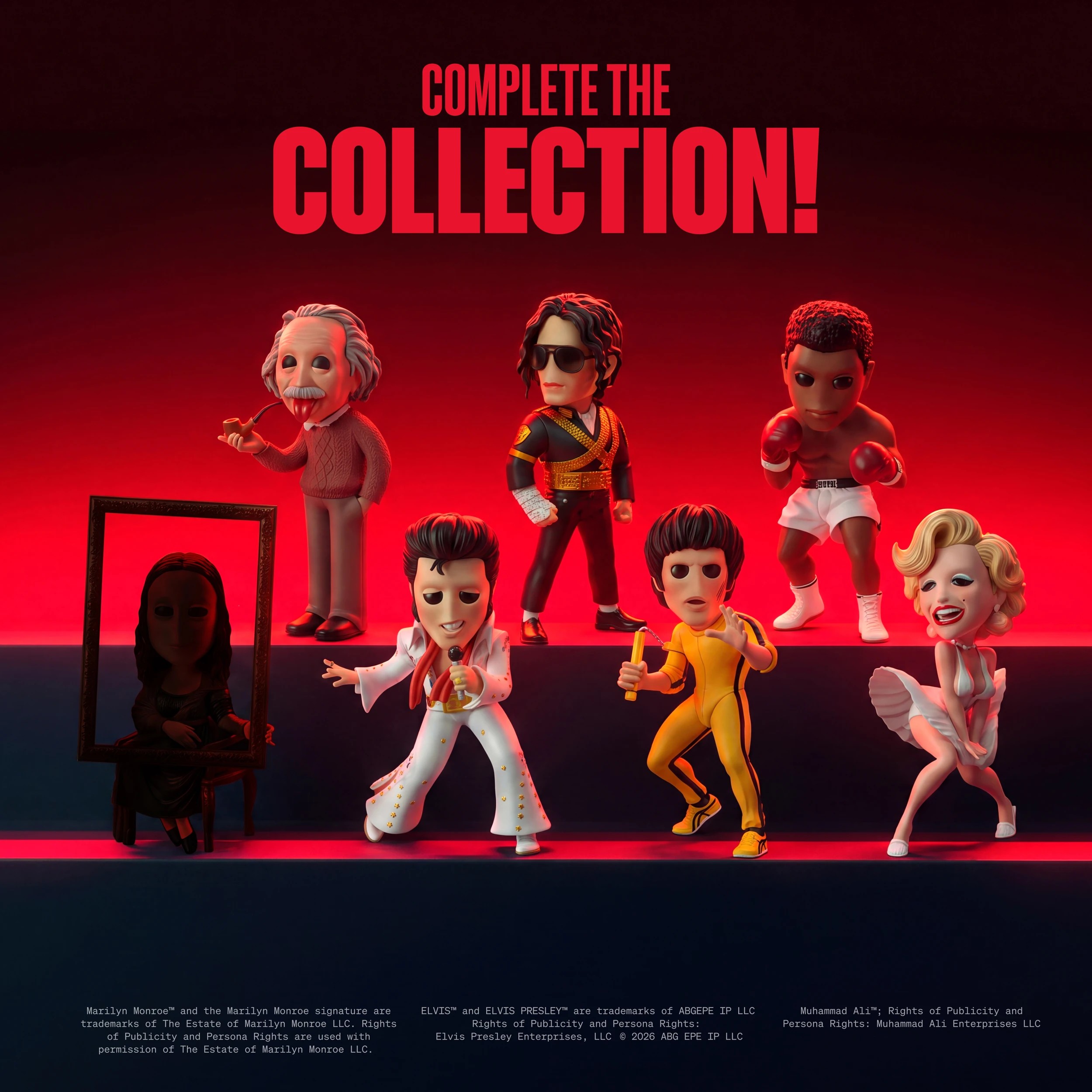 6 Starbox Popcons Legends by Starbox Figurine - Assorted, 6 of 10