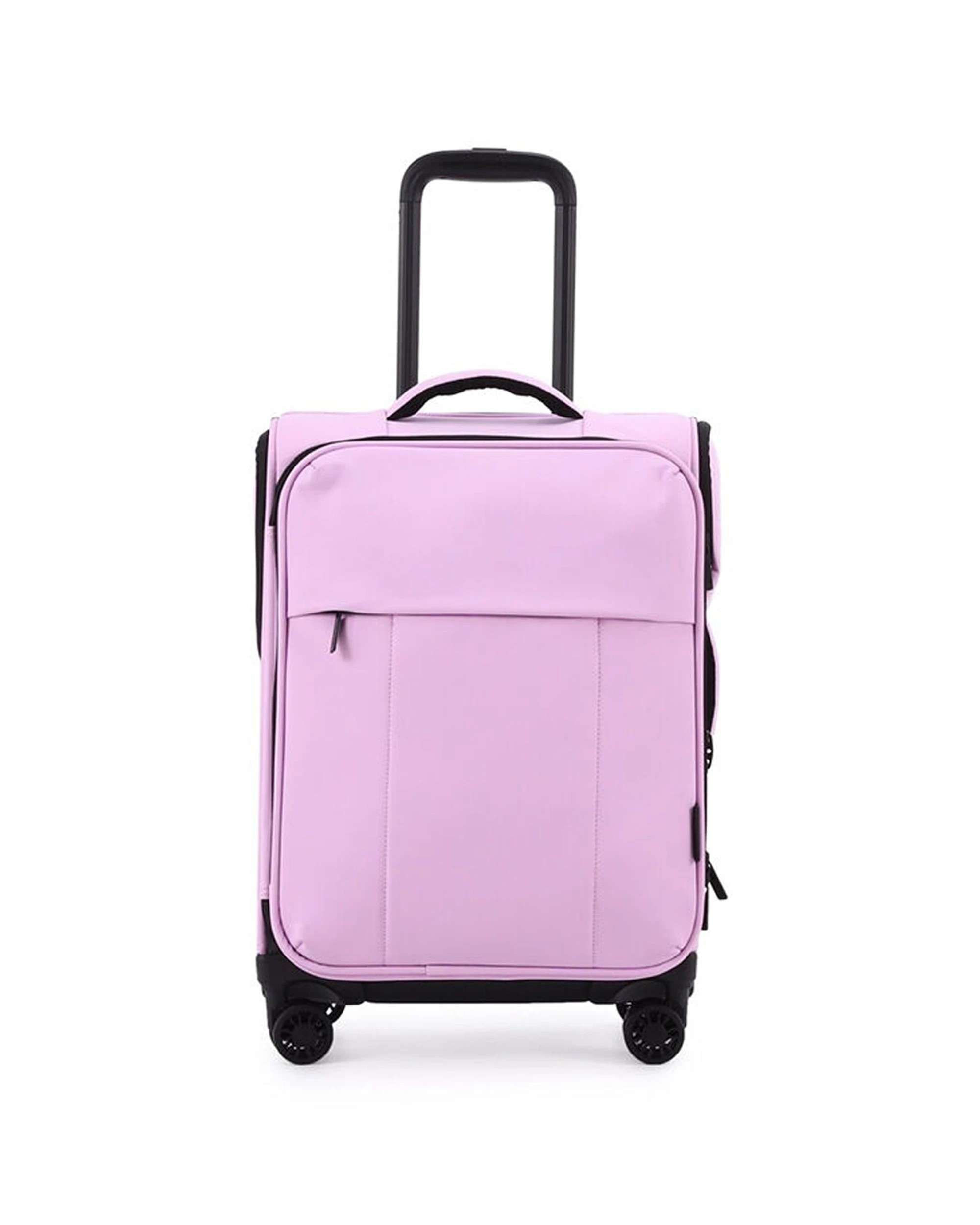 1 Kate Hill Willow Small Travel Luggage Suitcase Lightweight 49x25cm - Purple, 1 of 8