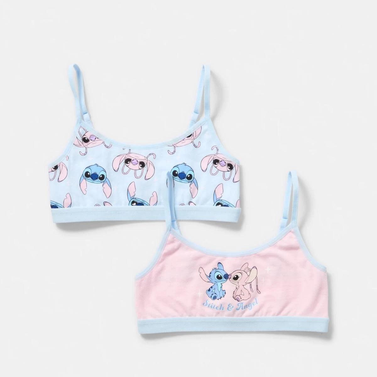 1 2 Pack Lilo & Stitch License Crop Top Pink Stitch, 1 of 3