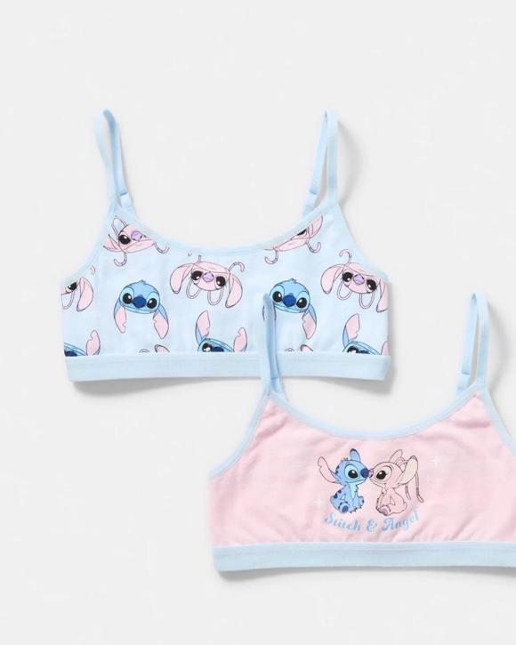 2 Pack Lilo & Stitch License Crop Top