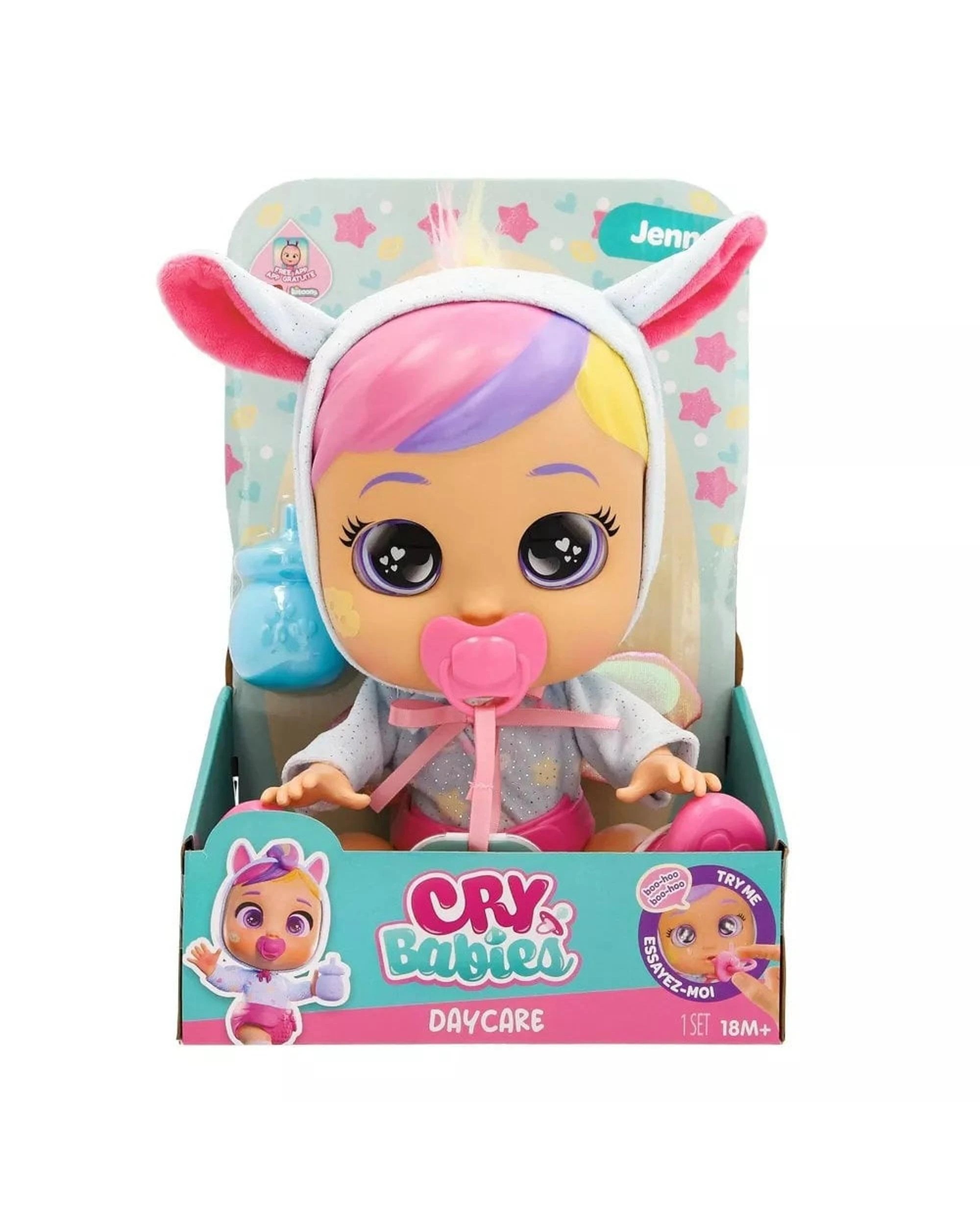 1 Cry Babies Daycare Jenna Doll, 1 of 4