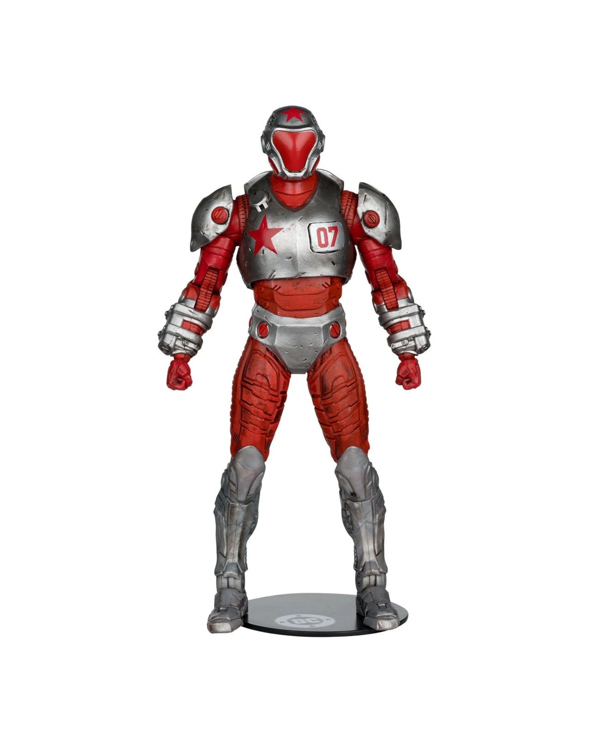 3 DC Multiverse Justice League: Generation Lost Rocket Red Brigade 7 inch Action Figure, 3 of 9