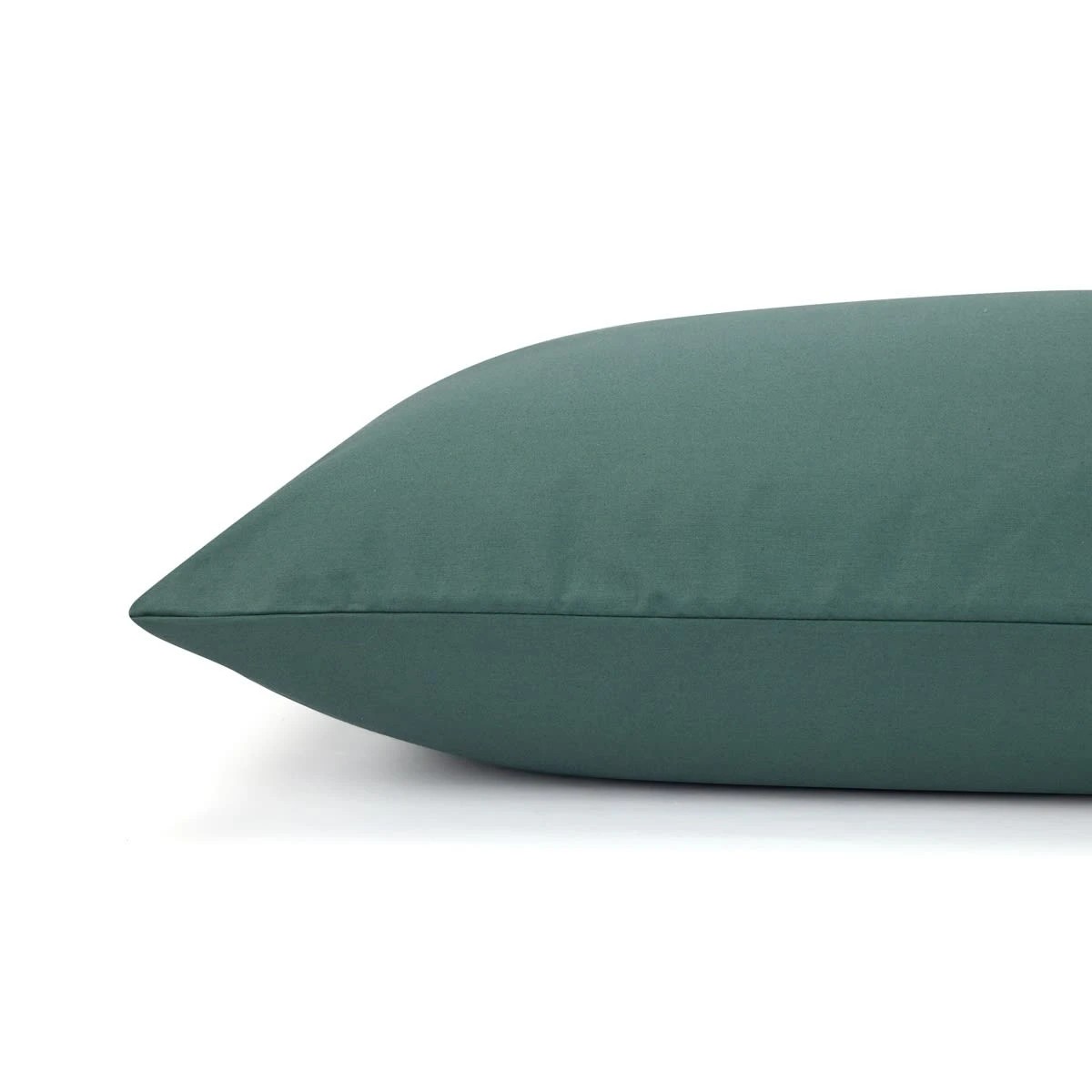 2 225 Thread Count Cotton Rich Sheet Set - Single Bed, Teal, 2 of 6