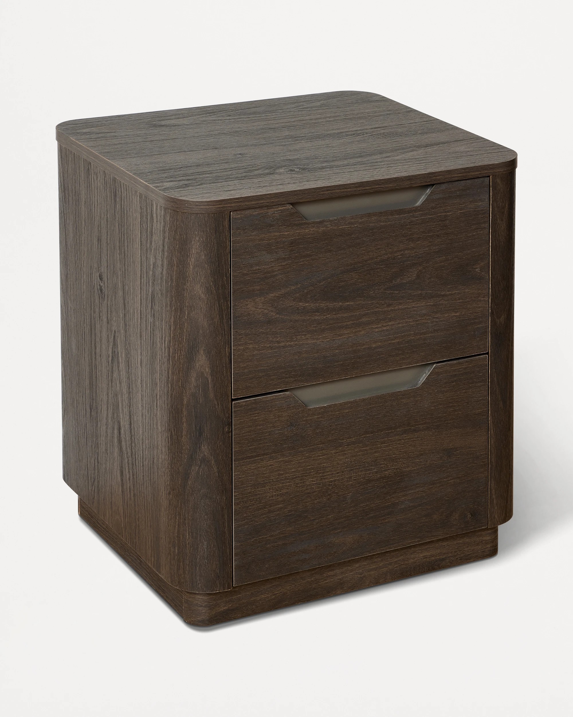 2 Miles 2 Drawer Bedside Table - Walnut, 2 of 7