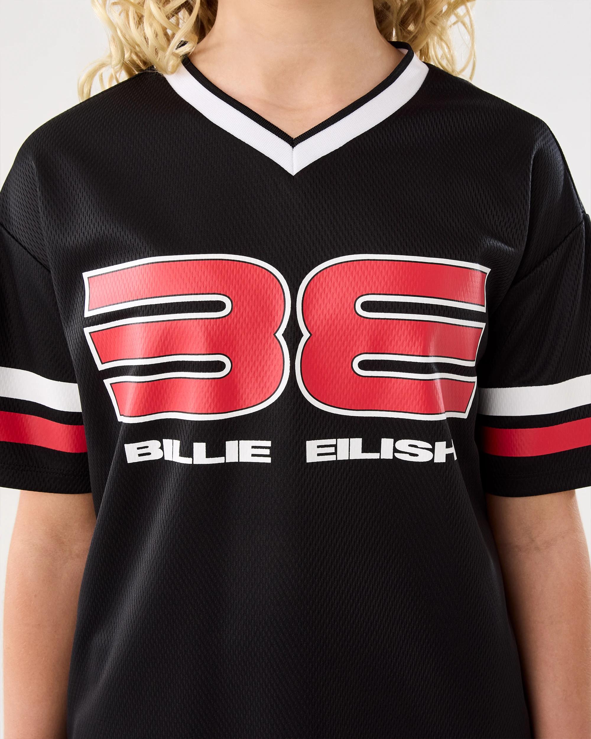 5 Billie Eilish License V-Neck Mesh T-shirt Billie, 5 of 8