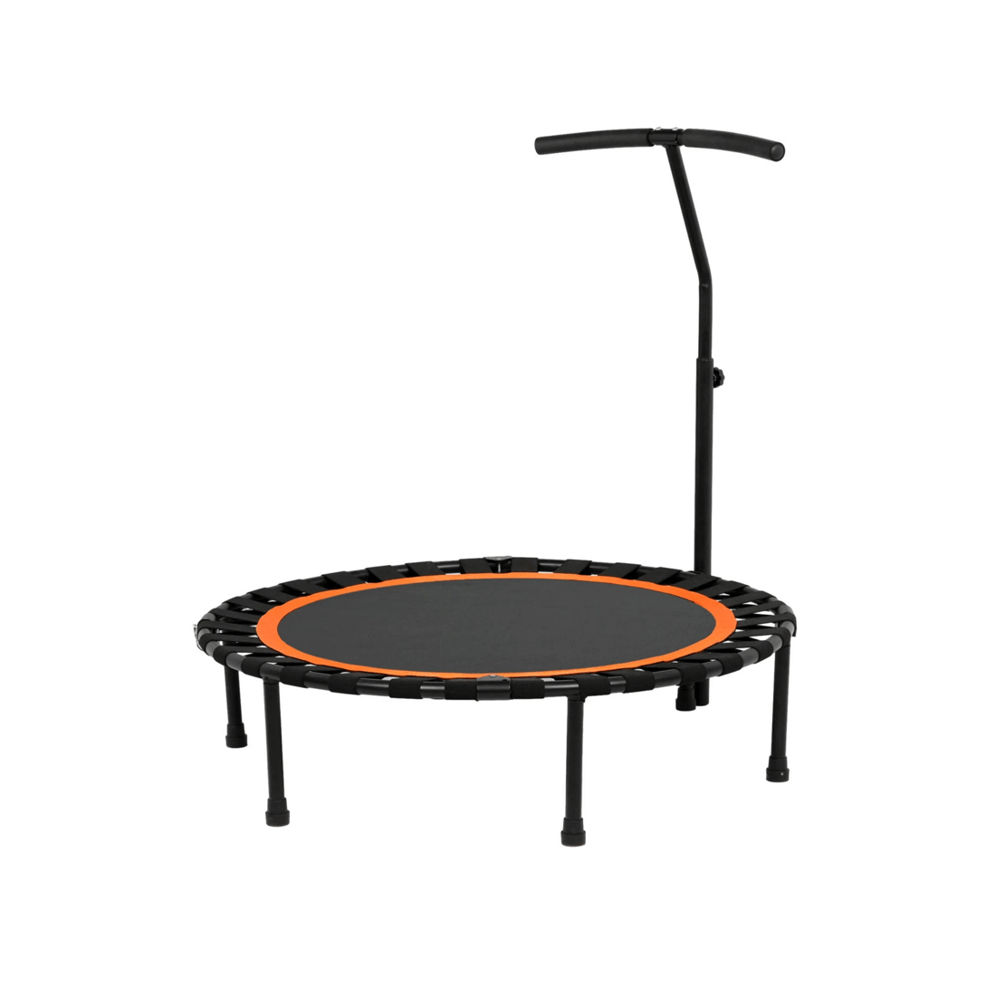 1 ADVWIN 50 inch Rebounder Mini Trampoline for Adults and Kids Indoor/Outdoor Workout Max Load Orange, 1 of 7