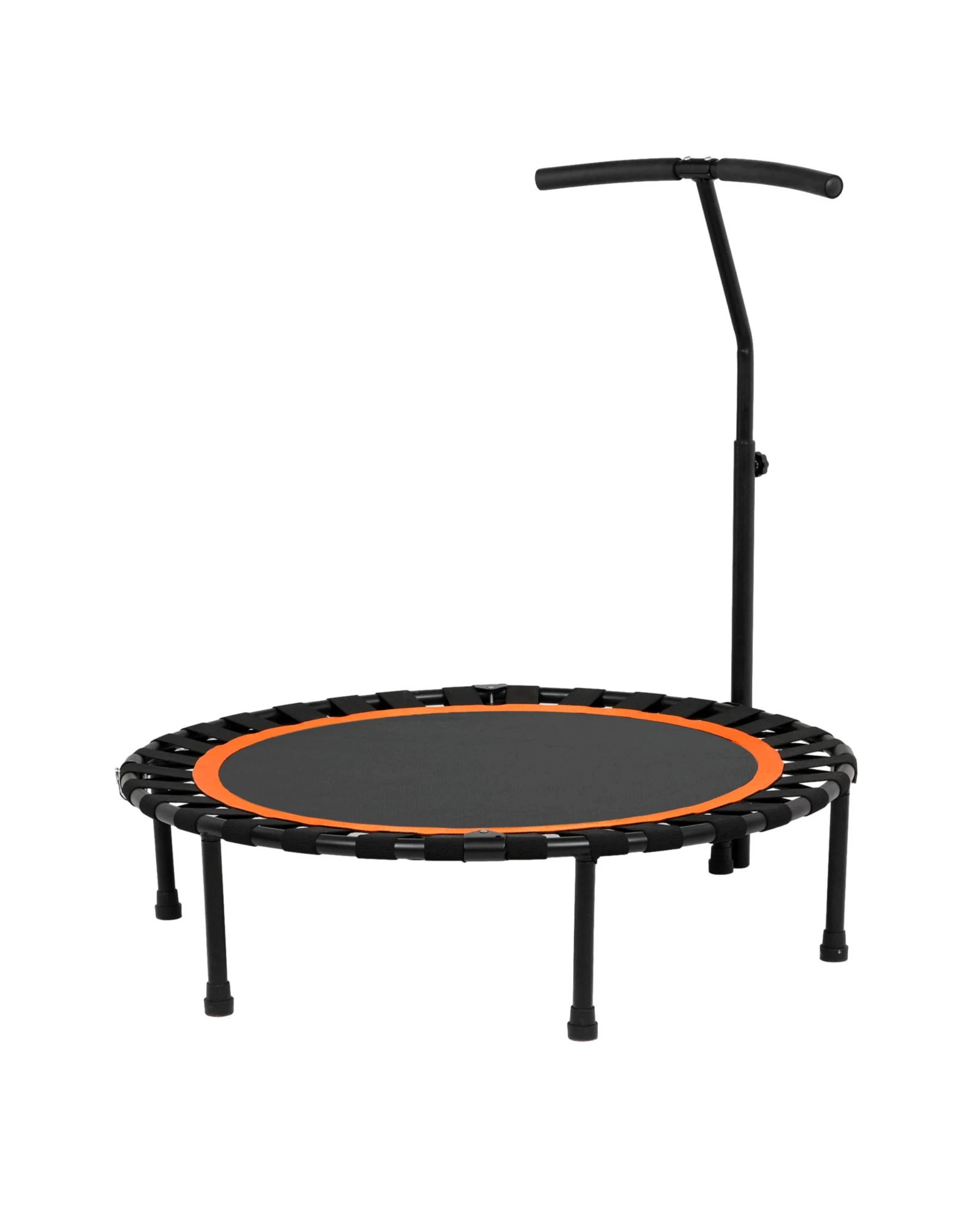 1 Advwin 50 inch Rebounder Mini Trampoline for Adults and Kids Indoor/Outdoor Workout Max Load Orange, 1 of 7