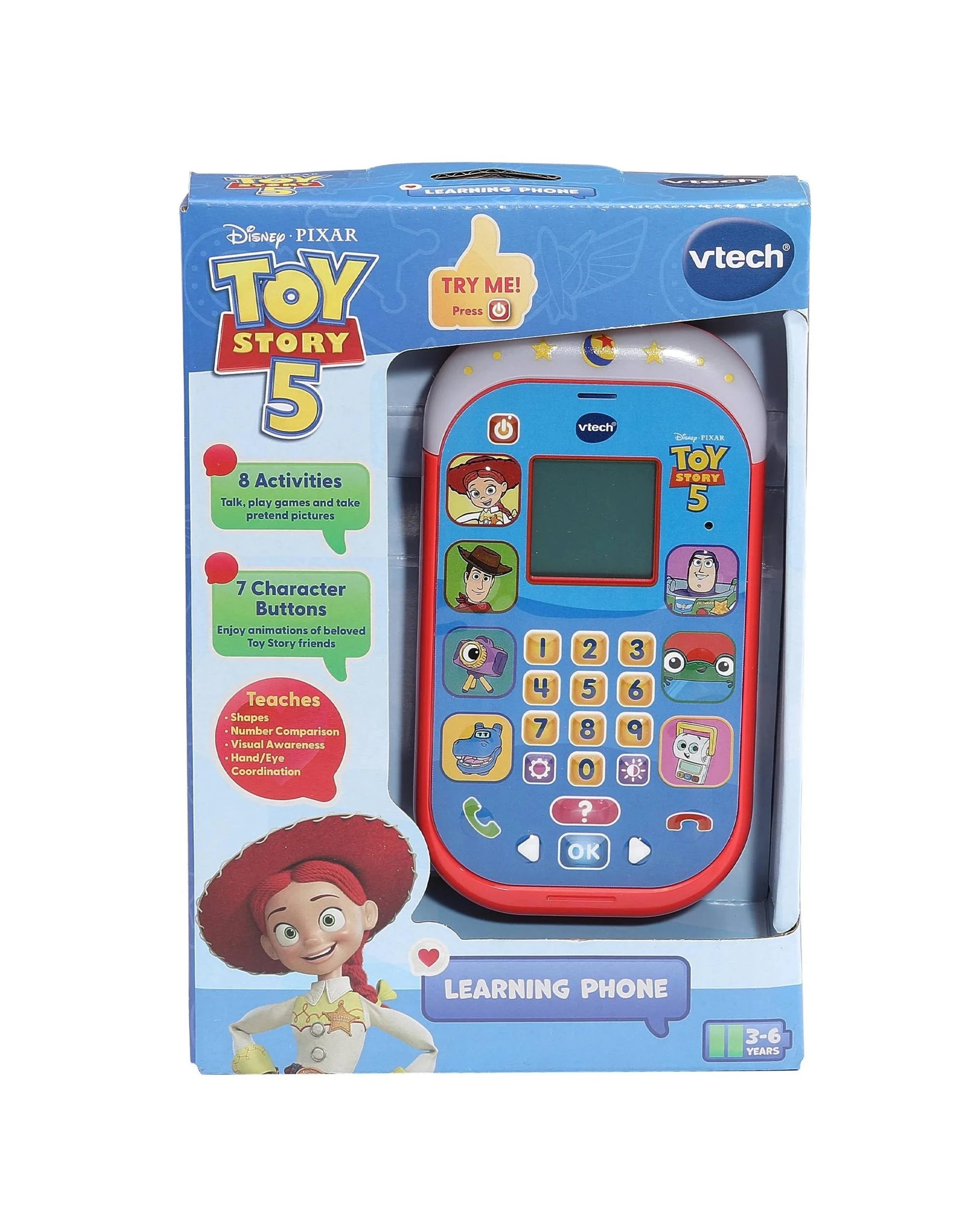 1 Vtech Disney Pixar Toy Story 5 Learning Phone, 1 of 4